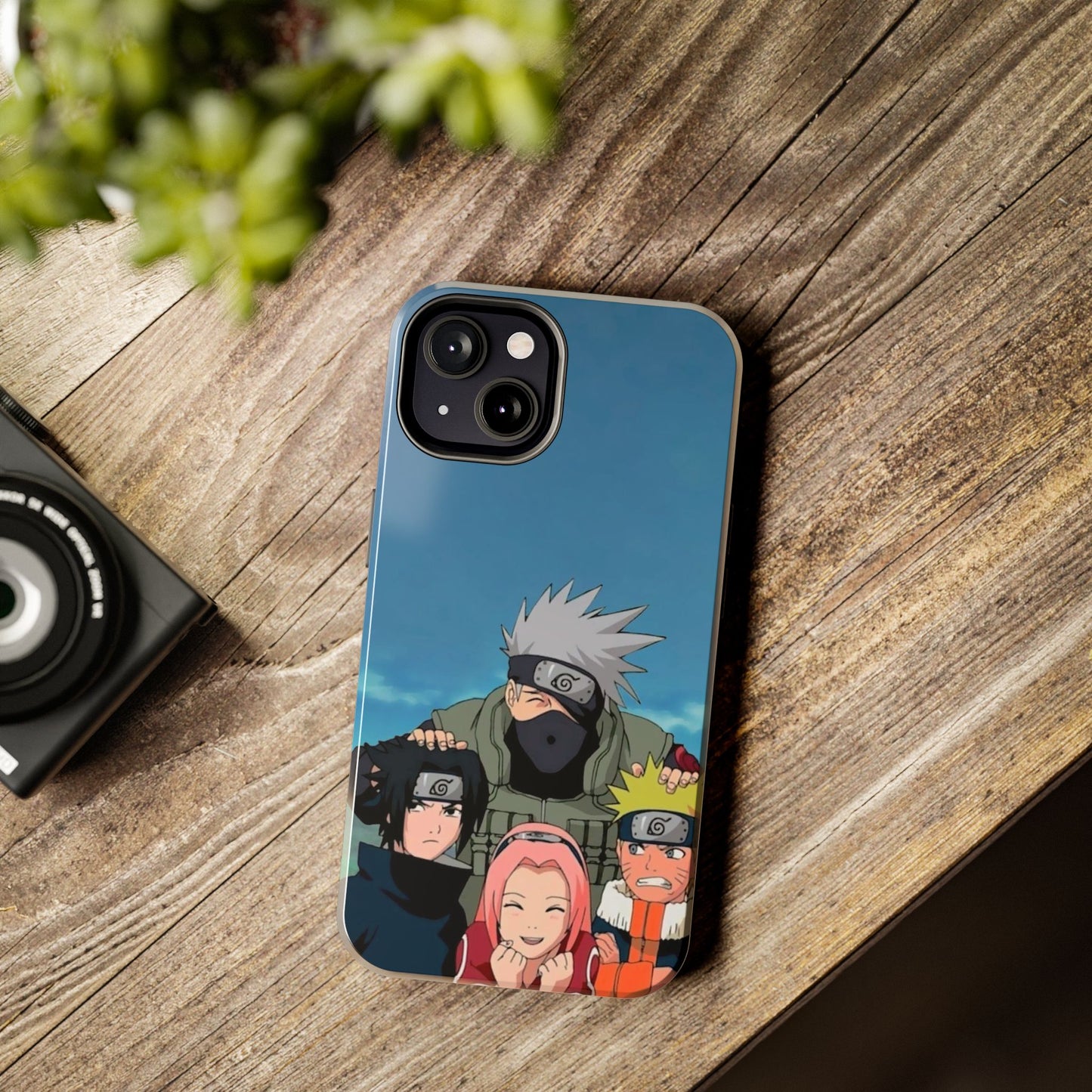 Anime Team Portrait Tough Phone Case — Cute Group Shield Design
