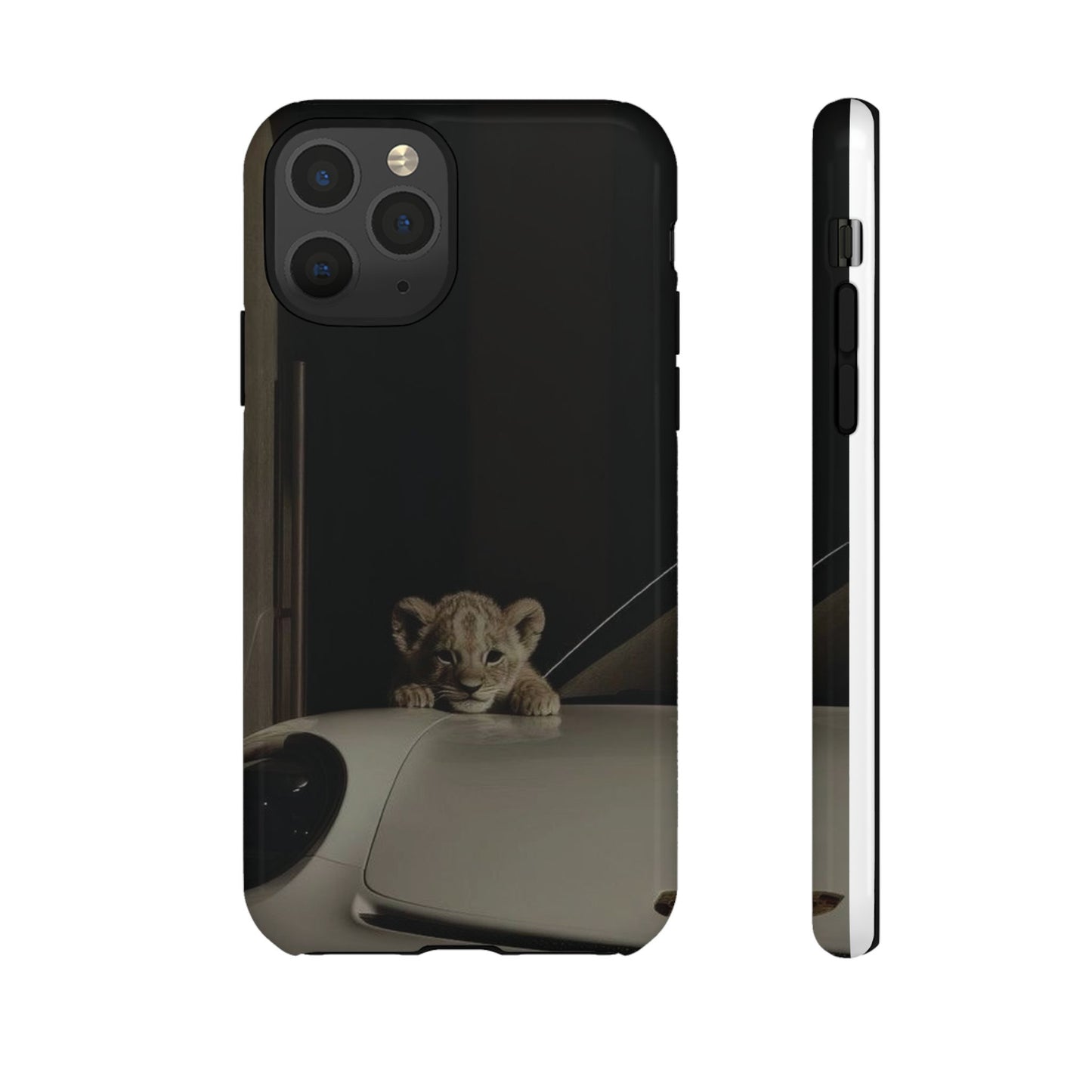 Lion Cub Phone Case — Tough Protective iPhone Cover