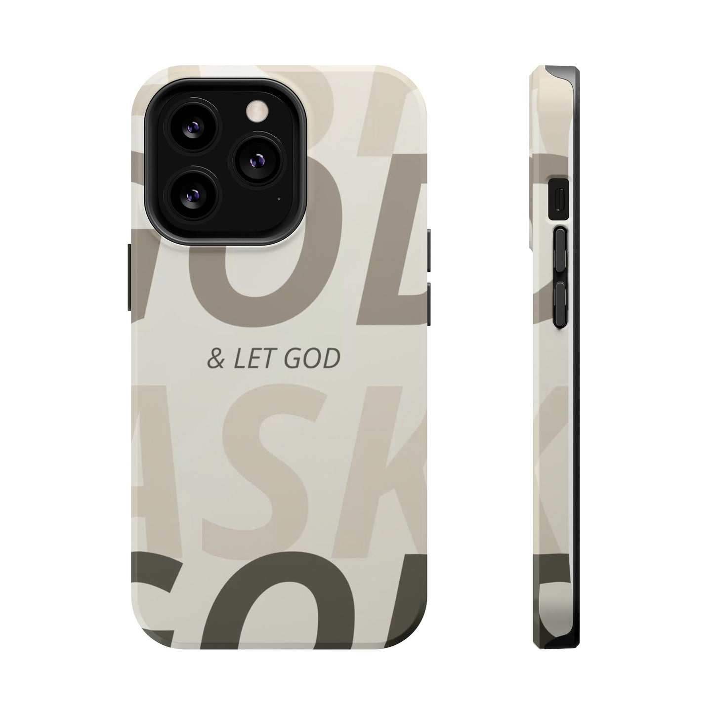 Protective iPhone Case — "Fold & Let God" Magnetic Impact-Resistant Phone Cover
