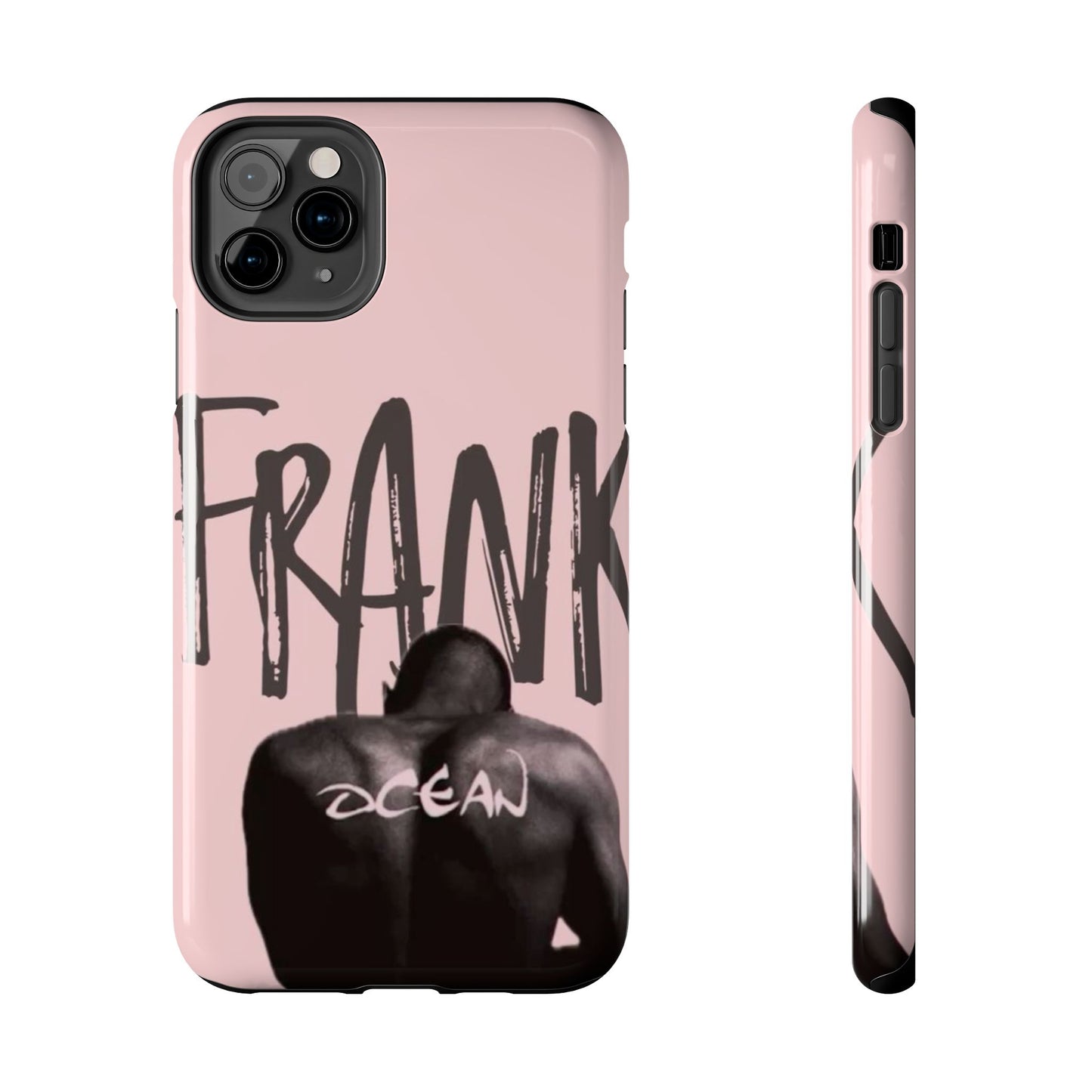 Frank Ocean Tough Phone Case — Pink Back Silhouette Design