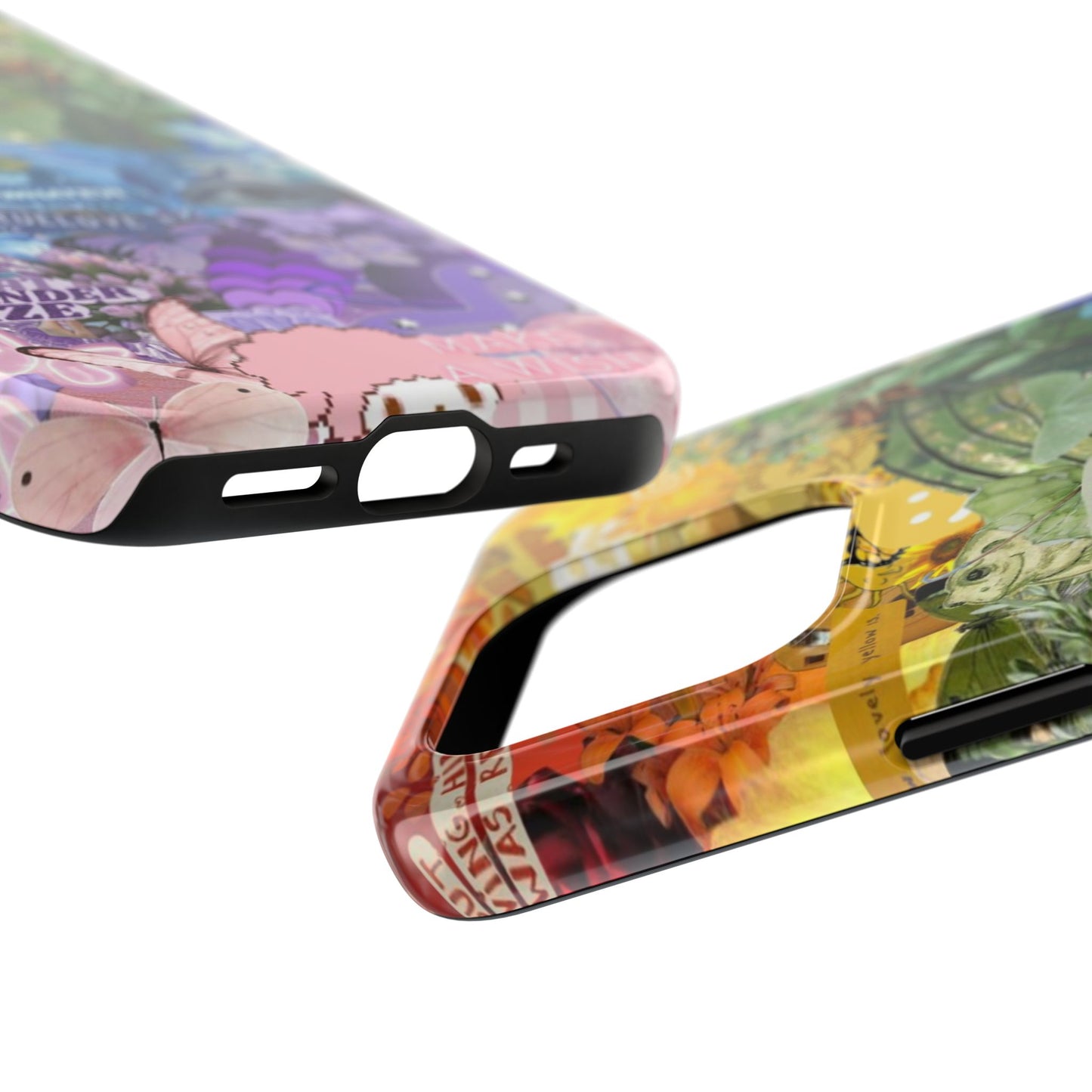 Collage Art Phone Case — 'Grow Your Mind' Lavender Haze Tough Case