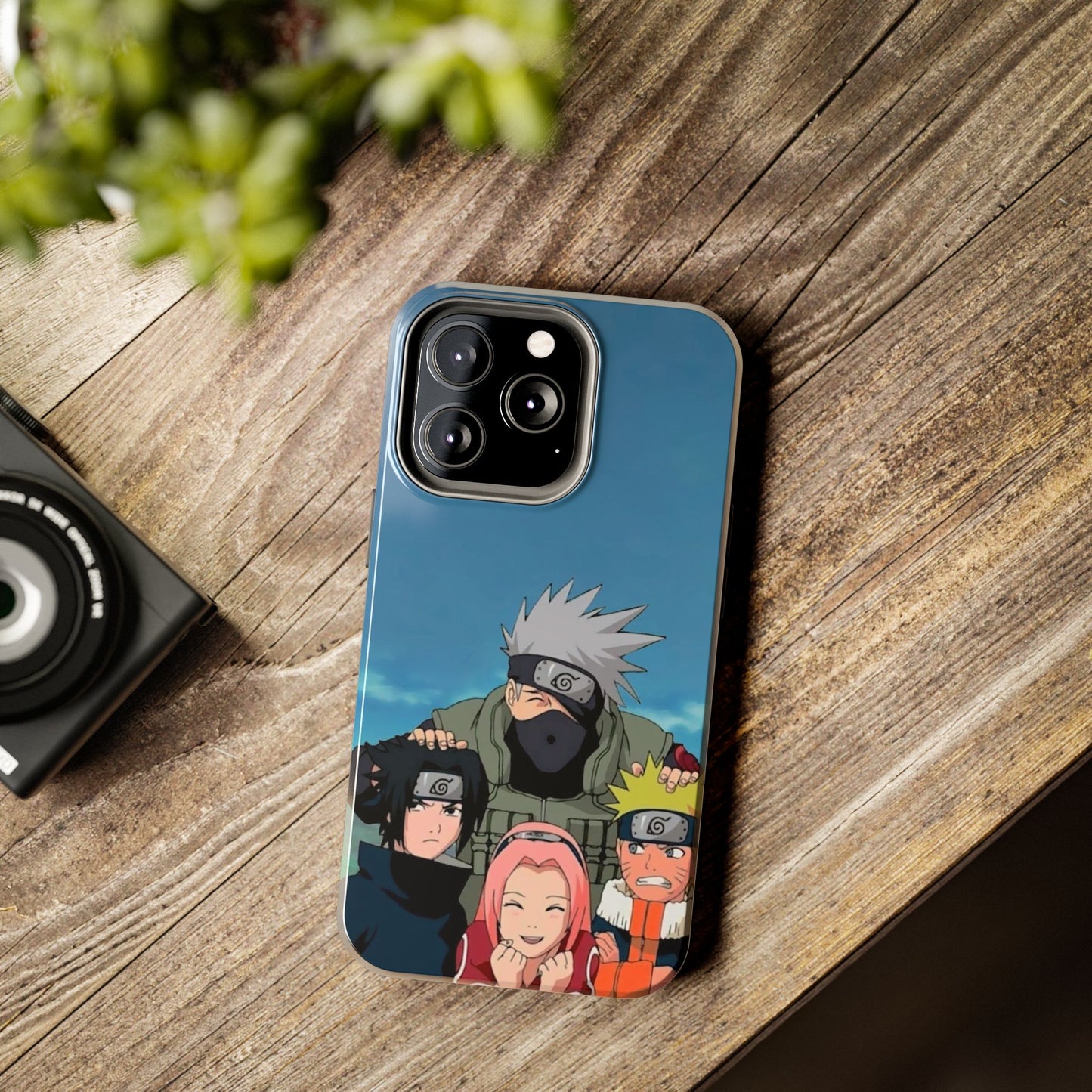 Anime Team Portrait Tough Phone Case — Cute Group Shield Design