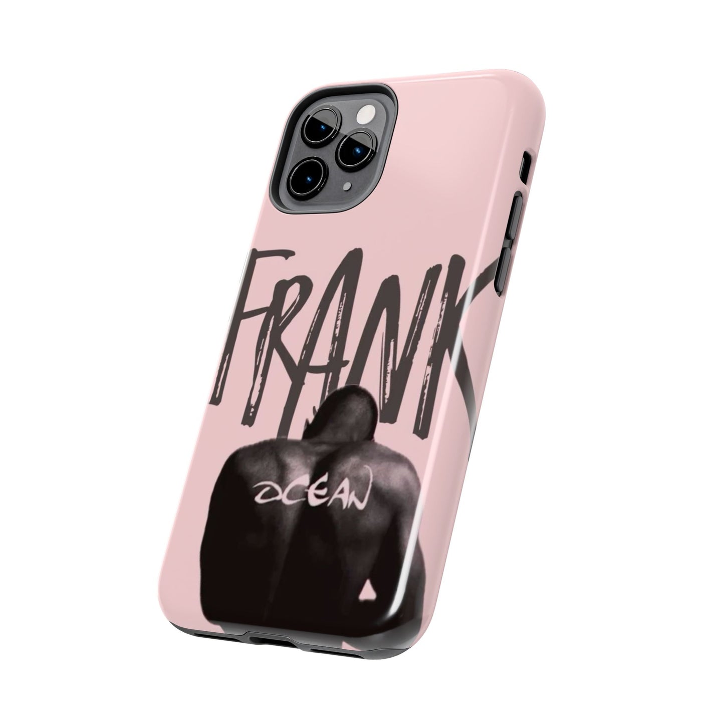 Frank Ocean Tough Phone Case — Pink Back Silhouette Design