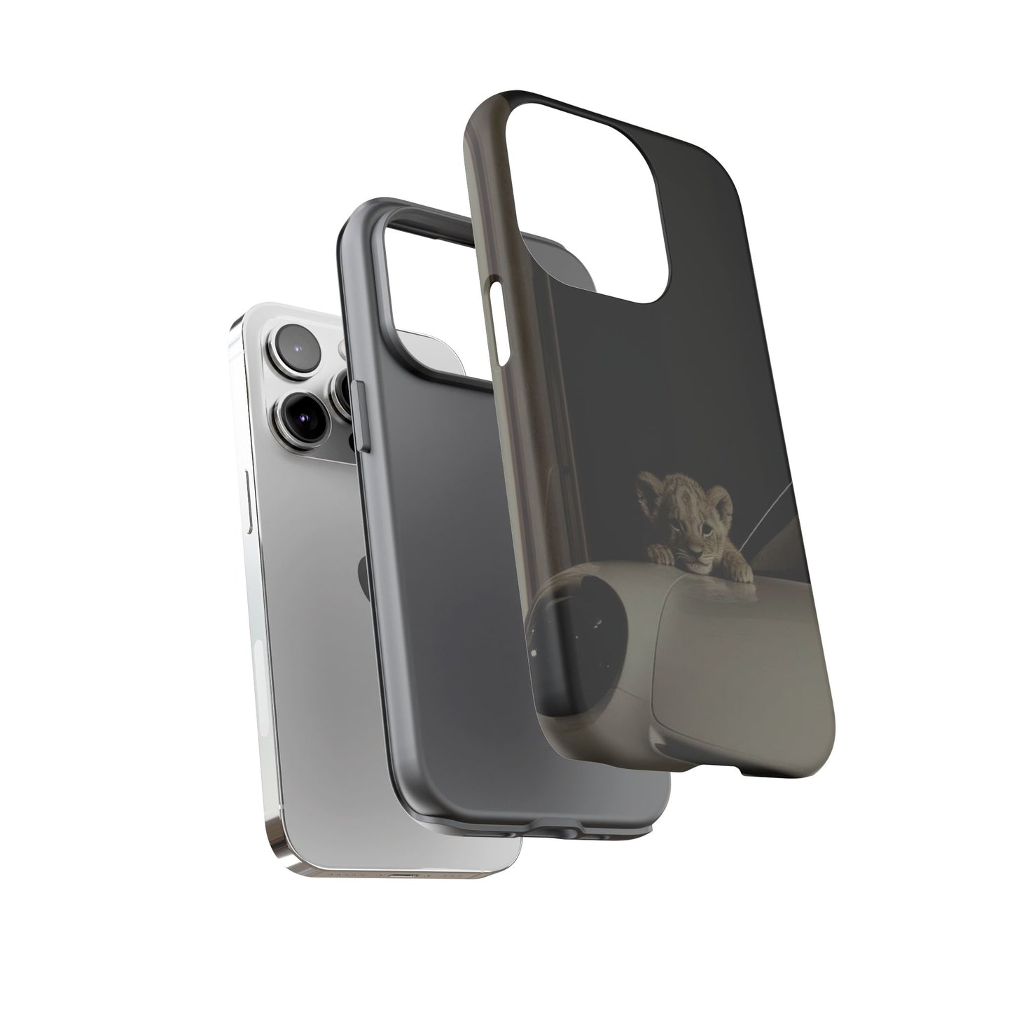 Lion Cub Phone Case — Tough Protective iPhone Cover