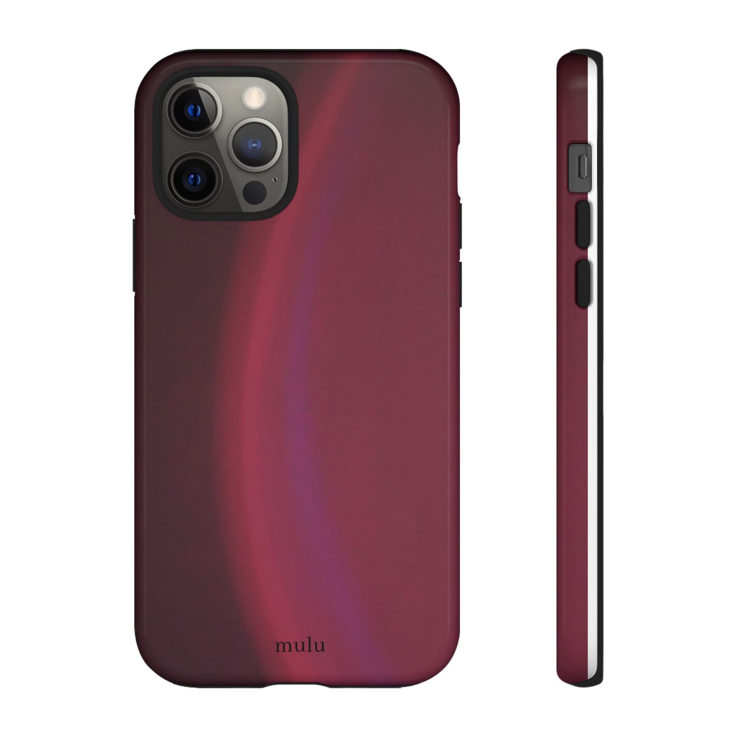 Maroon Gradient Phone Case - Tough Protective iPhone Cover