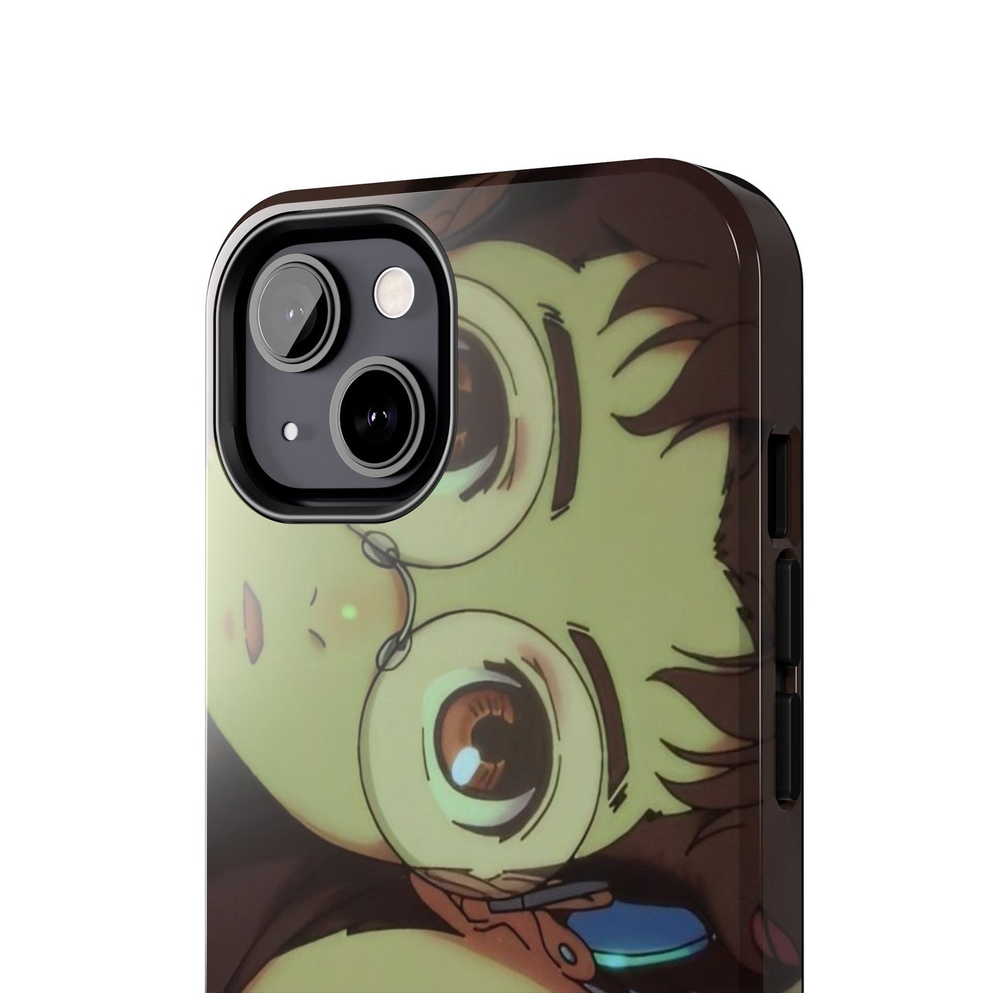 Anime Duo Tough Phone Case — Cute Chibi Sisters Protective Cover
