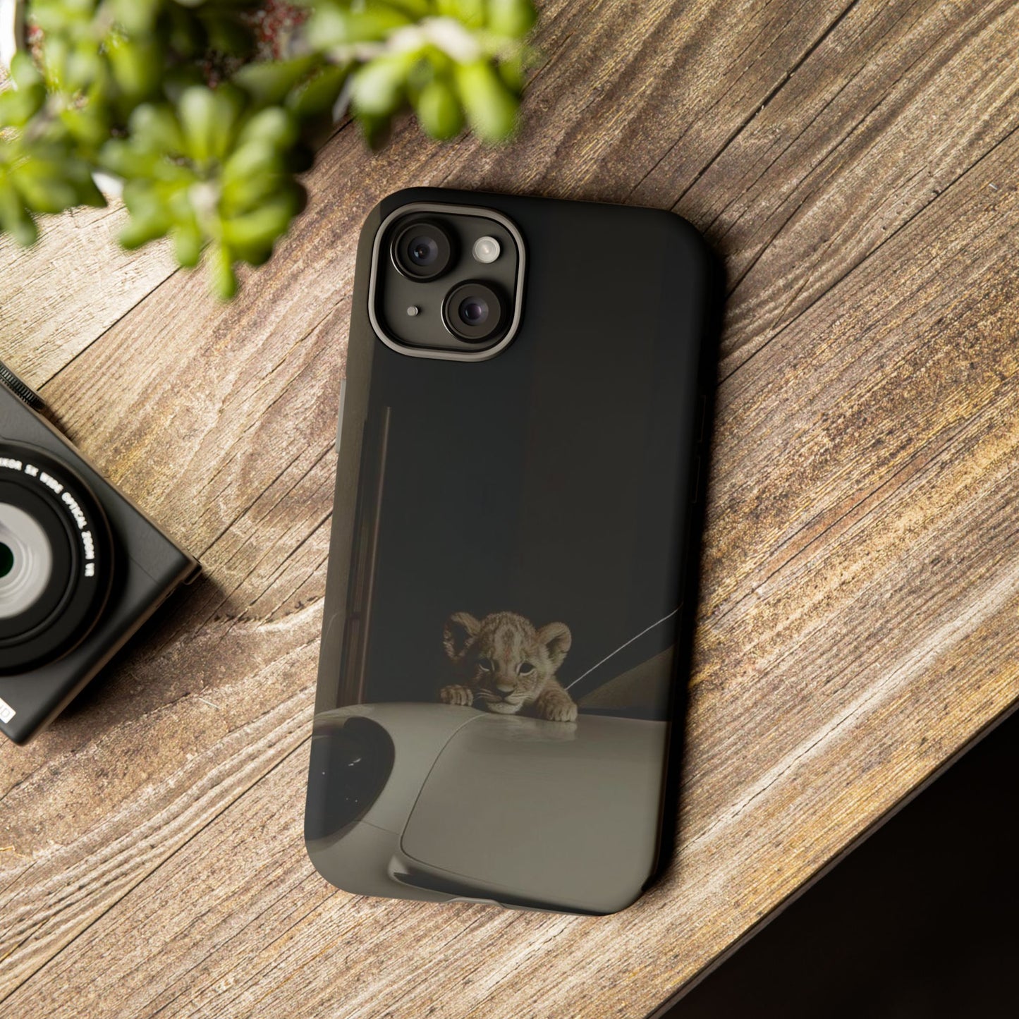 Lion Cub Phone Case — Tough Protective iPhone Cover