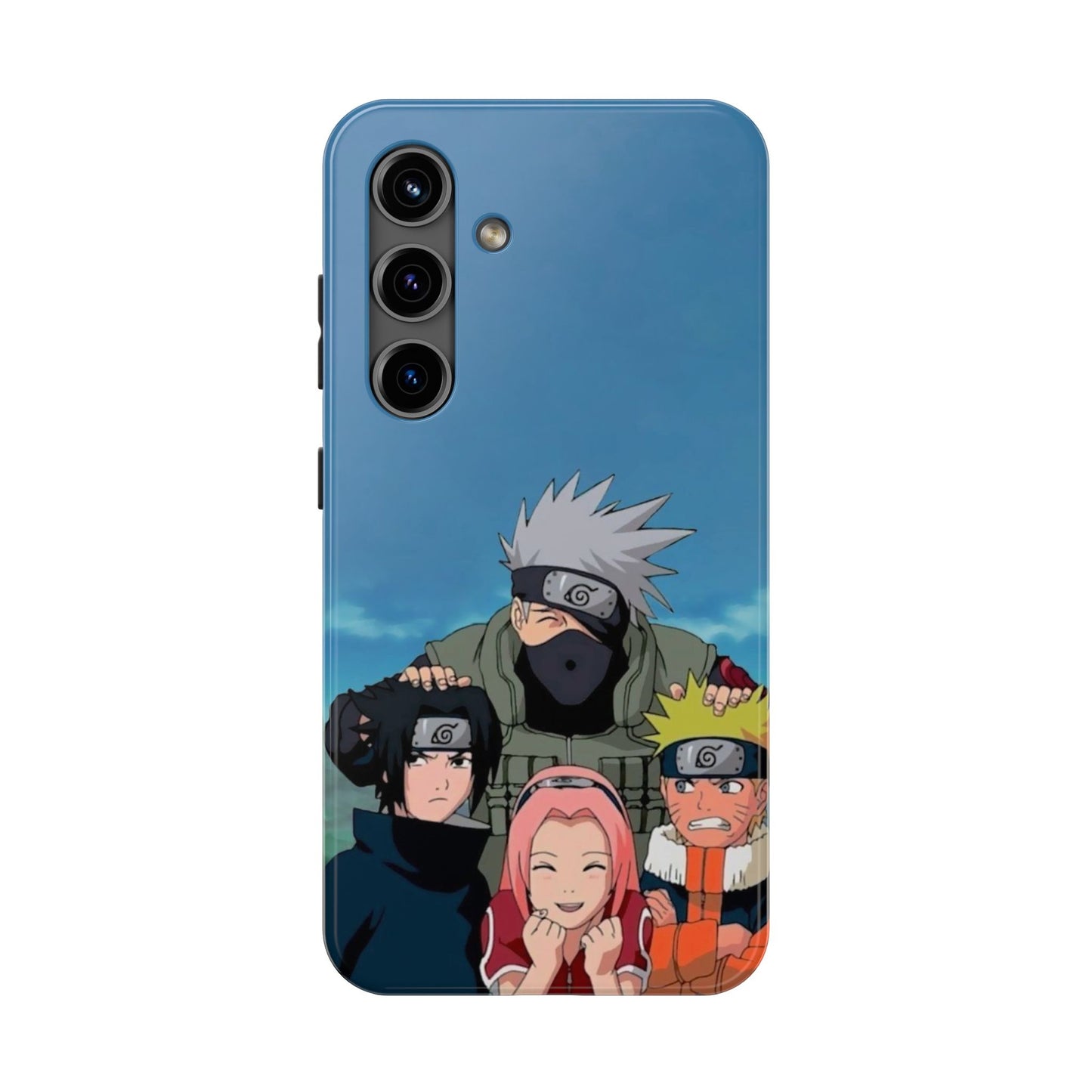 Anime Team Portrait Tough Phone Case — Cute Group Shield Design