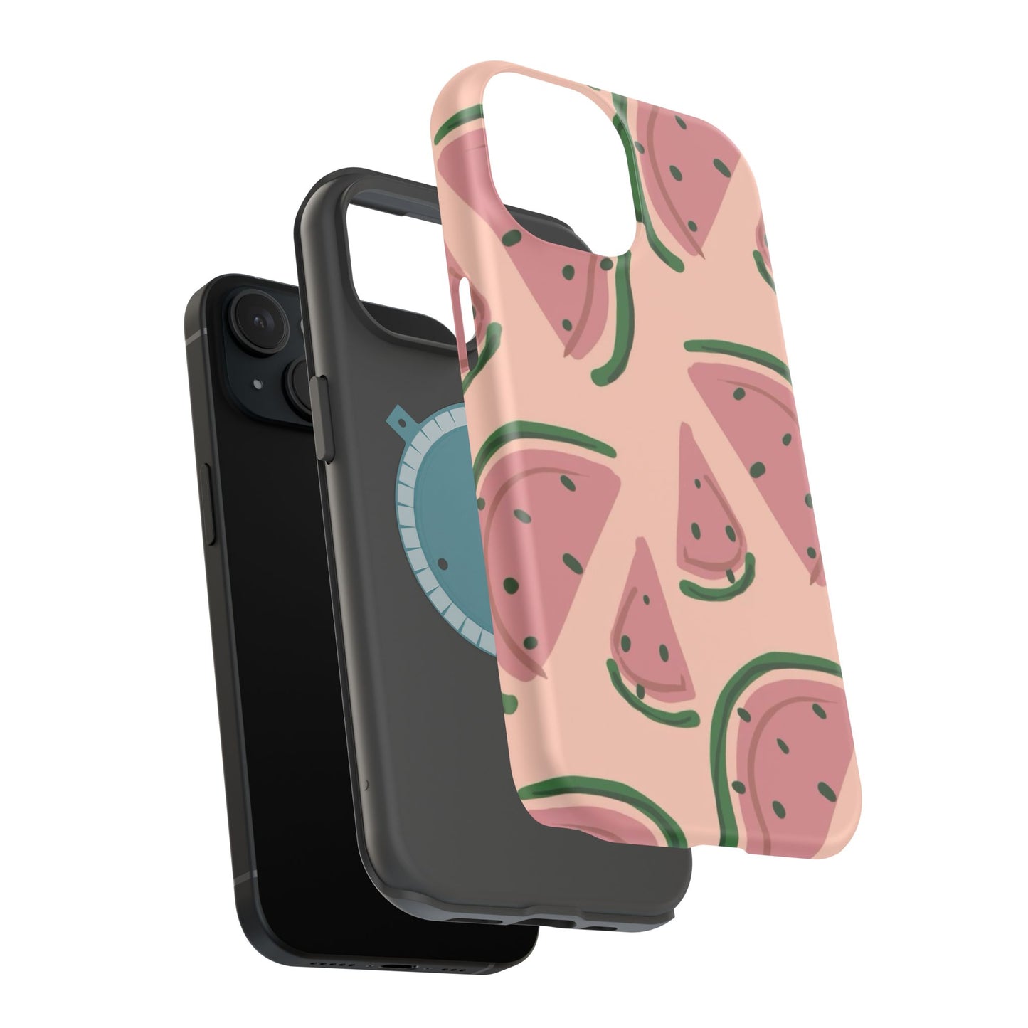 Watermelon Pattern Magnetic Impact-Resistant Phone Case
