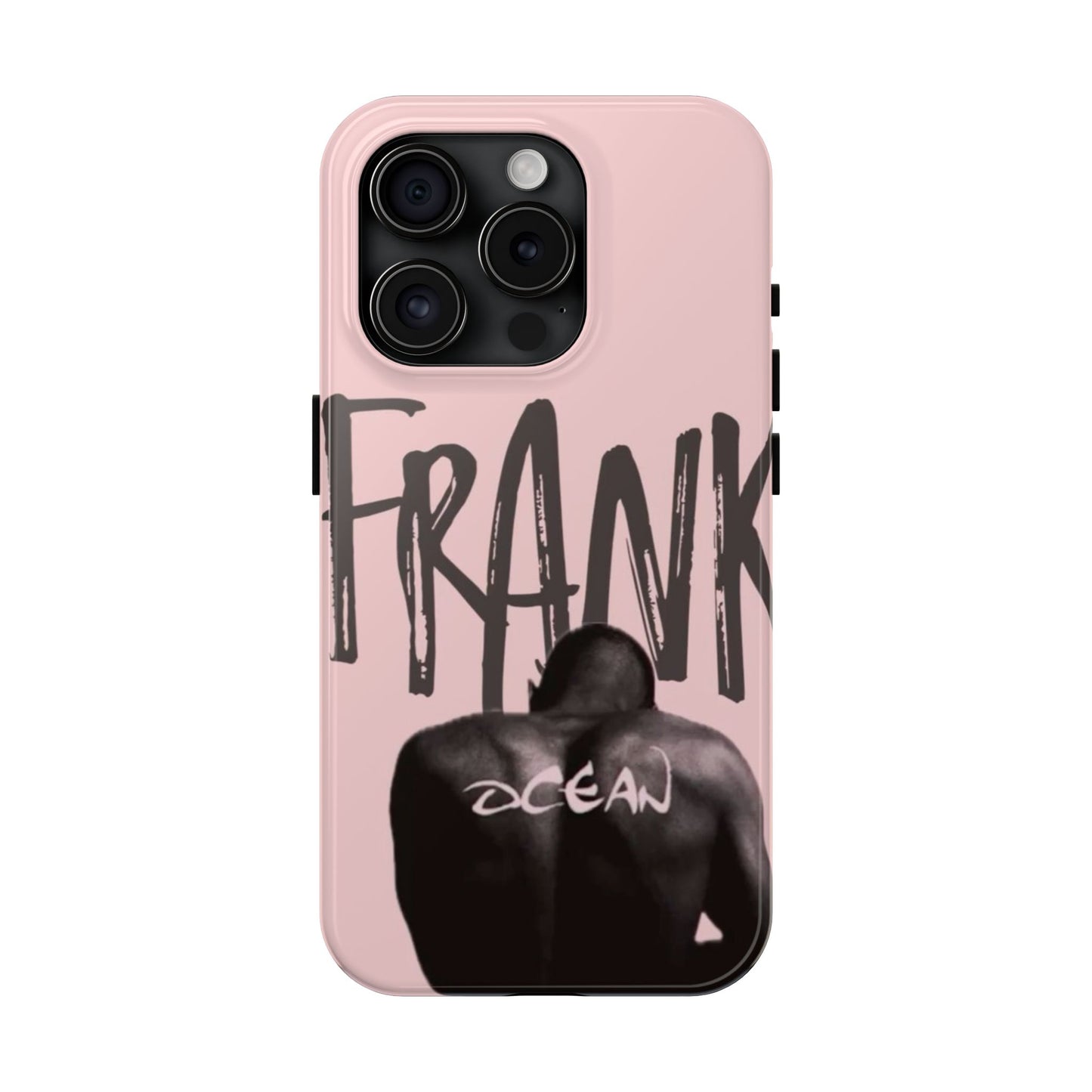 Frank Ocean Tough Phone Case — Pink Back Silhouette Design