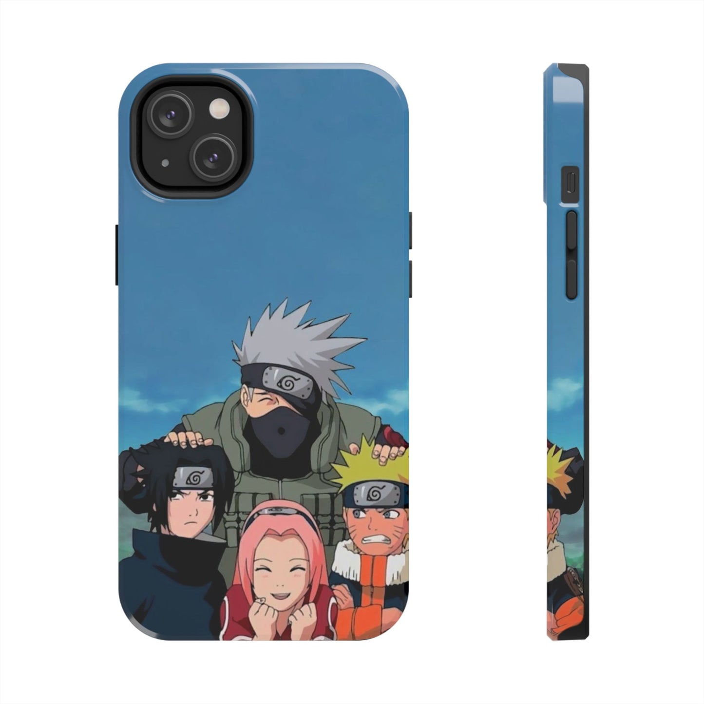 Anime Team Portrait Tough Phone Case — Cute Group Shield Design