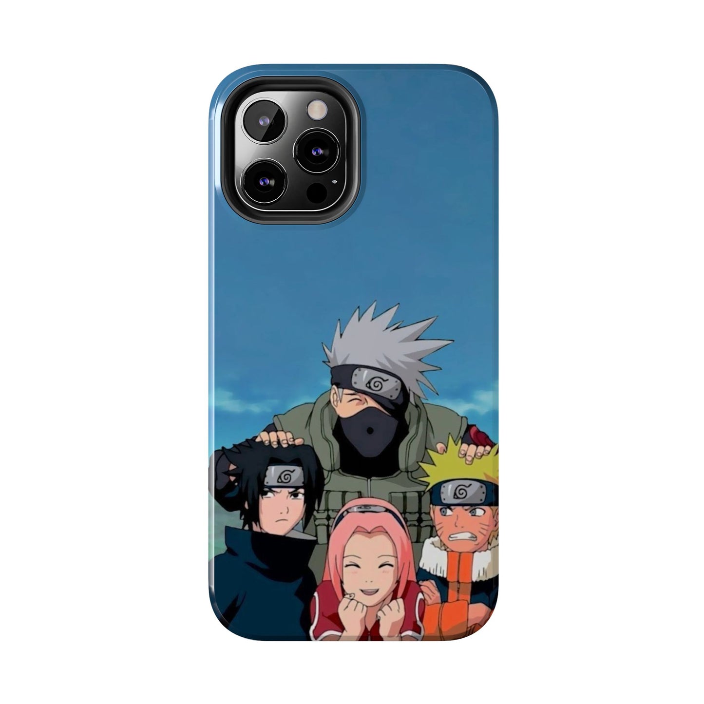 Anime Team Portrait Tough Phone Case — Cute Group Shield Design