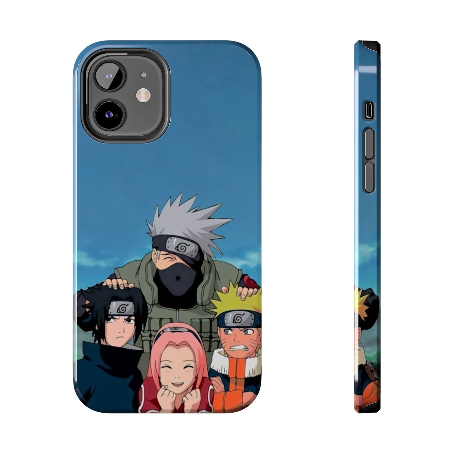 Anime Team Portrait Tough Phone Case — Cute Group Shield Design