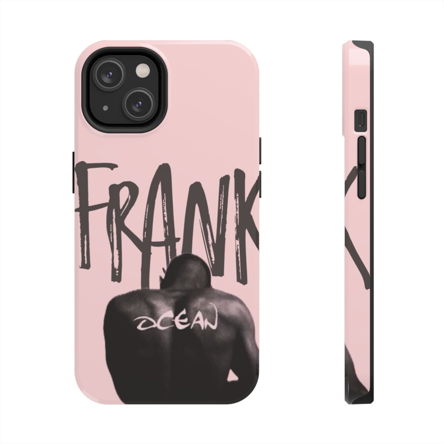 Frank Ocean Tough Phone Case — Pink Back Silhouette Design
