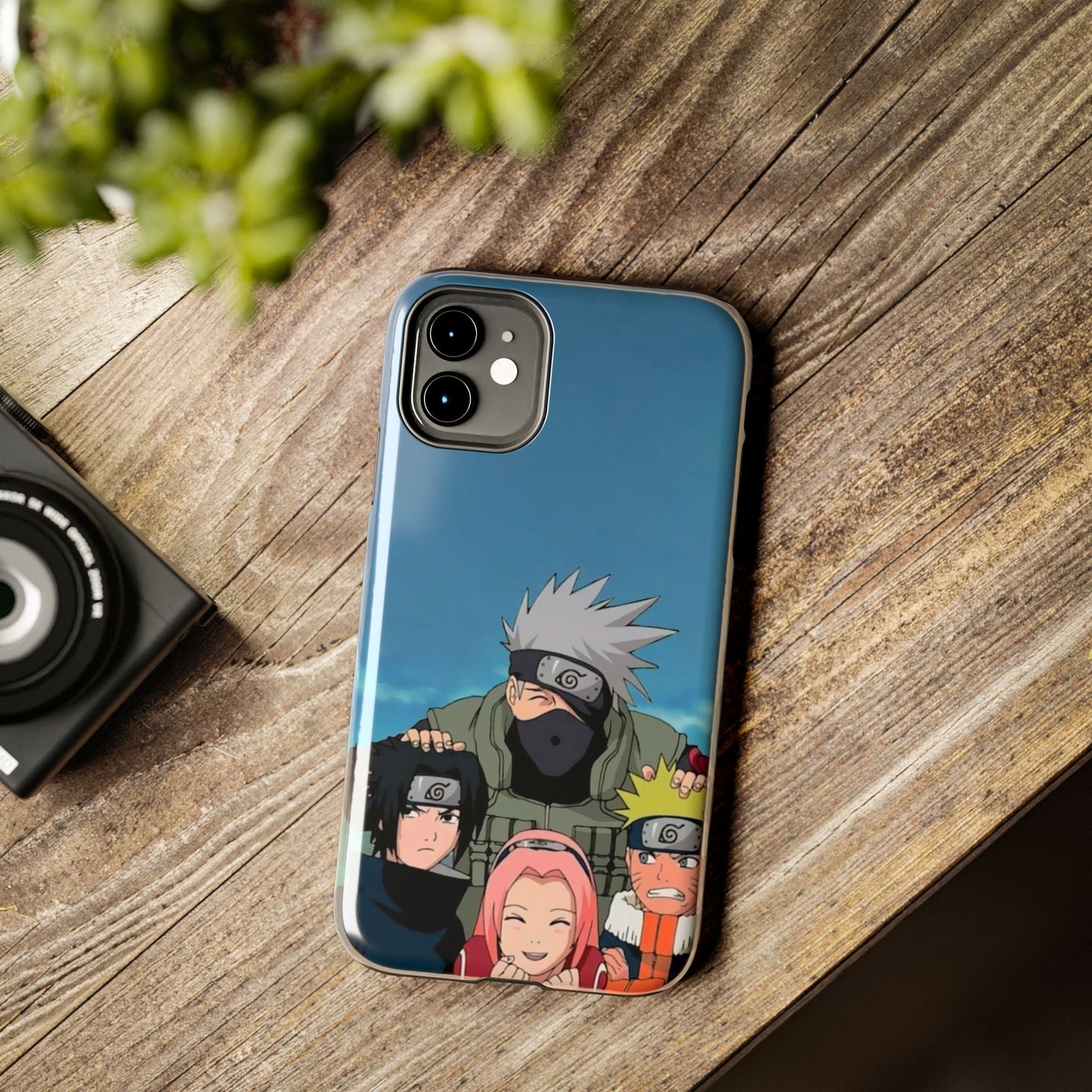 Anime Team Portrait Tough Phone Case — Cute Group Shield Design