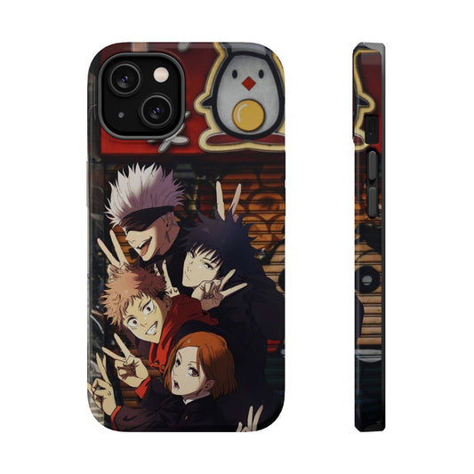 Anime Character Group Magnetic Impact-Resistant Phone Case
