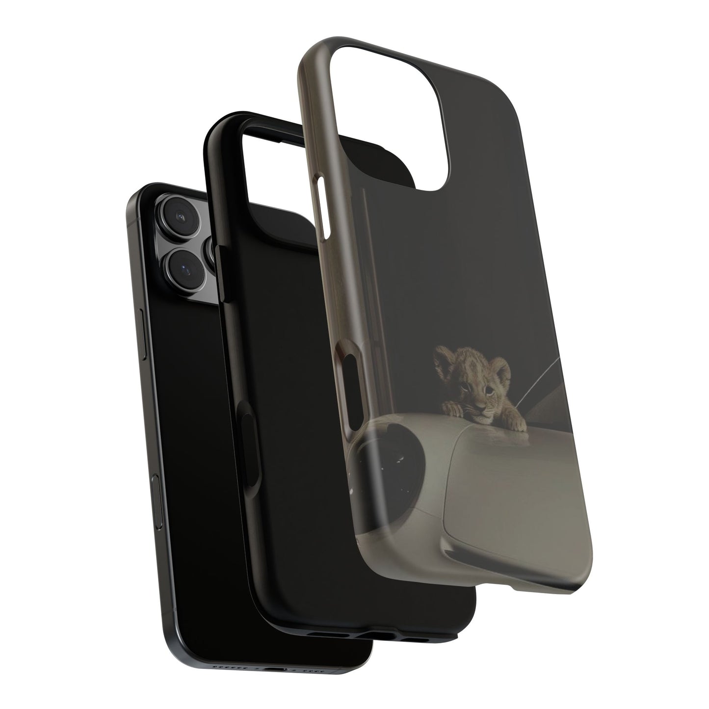 Lion Cub Phone Case — Tough Protective iPhone Cover