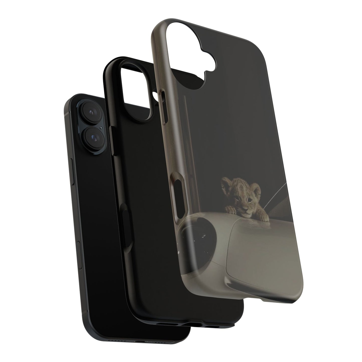 Lion Cub Phone Case — Tough Protective iPhone Cover