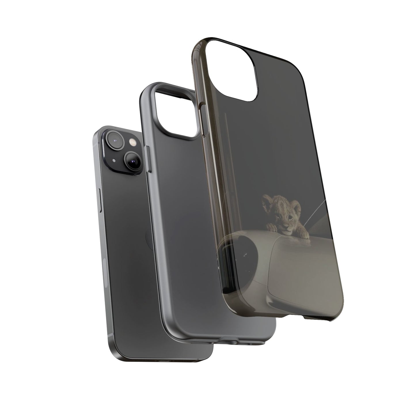 Lion Cub Phone Case — Tough Protective iPhone Cover