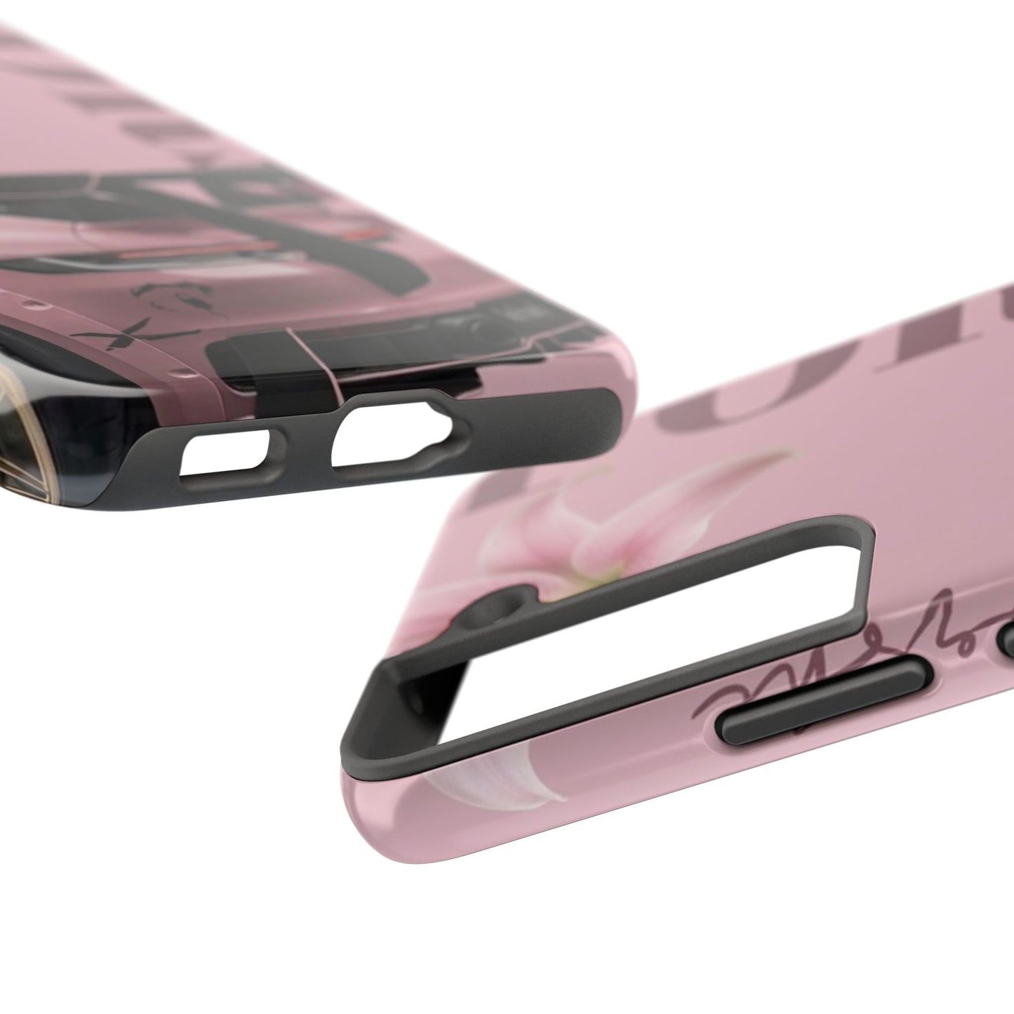 Pink Racing Car Tough Phone Case — 'Queen' Sportback Design