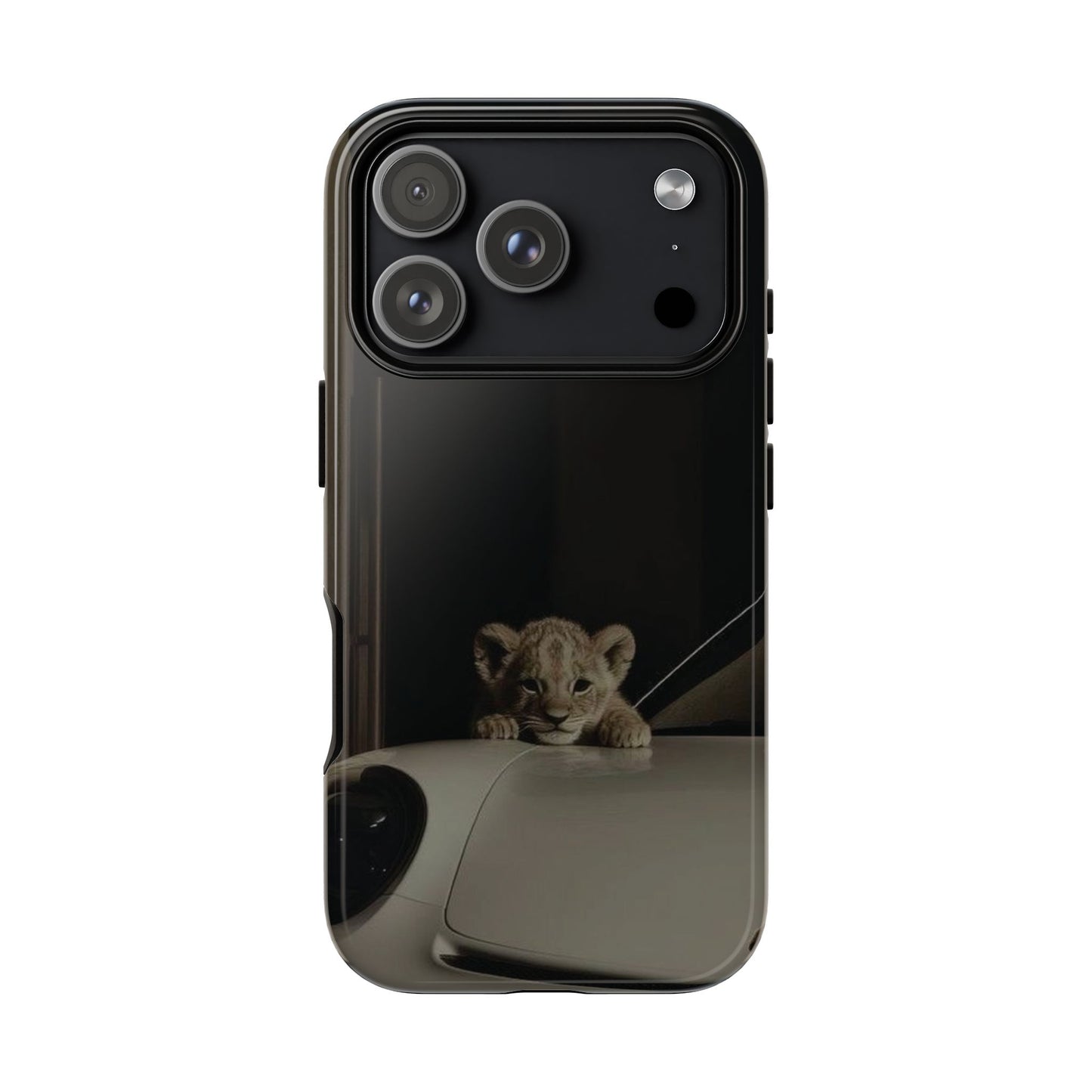 Lion Cub Phone Case — Tough Protective iPhone Cover
