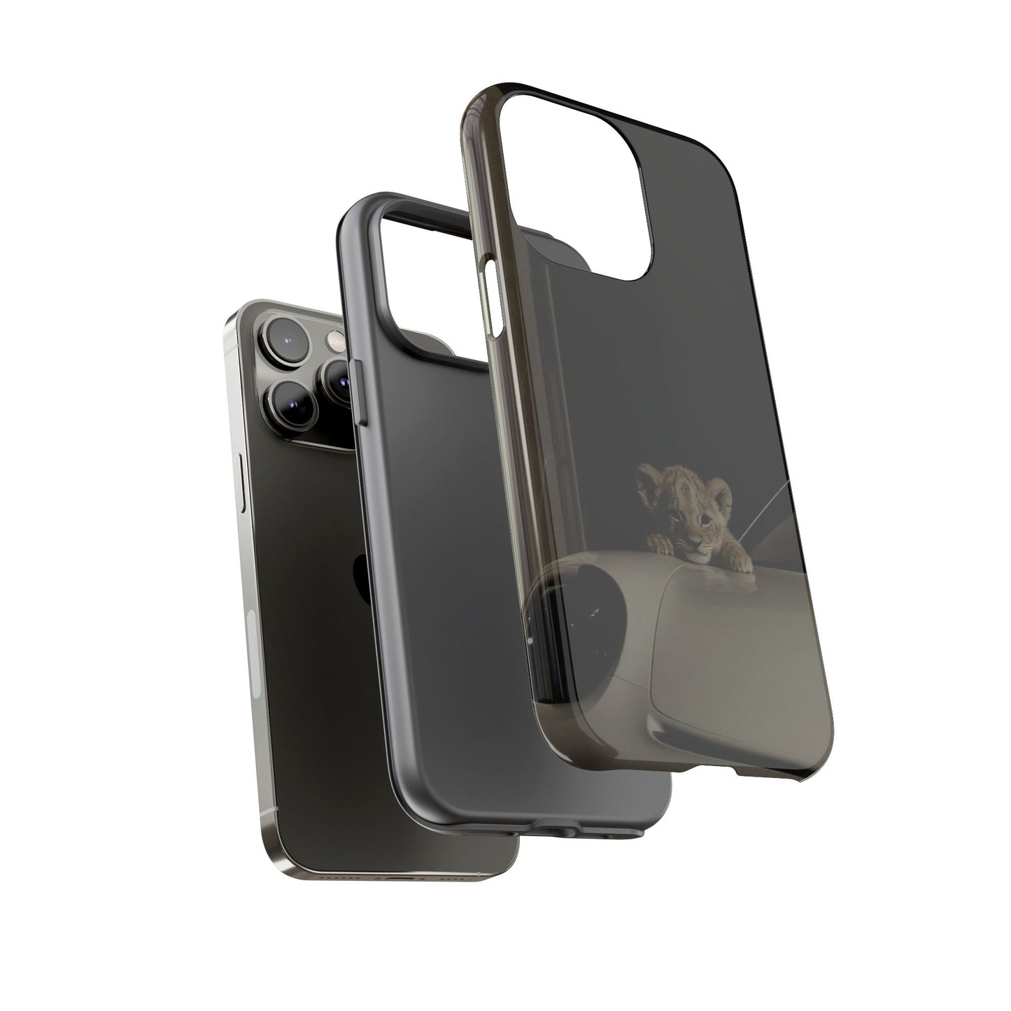 Lion Cub Phone Case — Tough Protective iPhone Cover