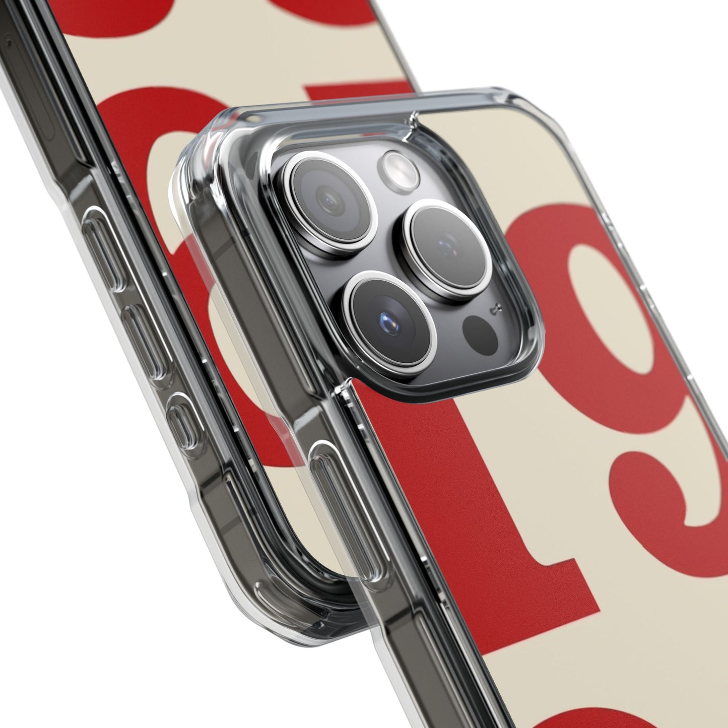 1999 Retro Number Clear Magnetic Phone Case