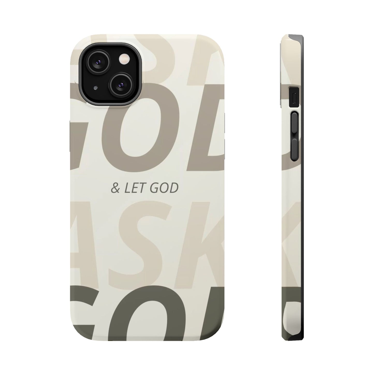 Protective iPhone Case — "Fold & Let God" Magnetic Impact-Resistant Phone Cover