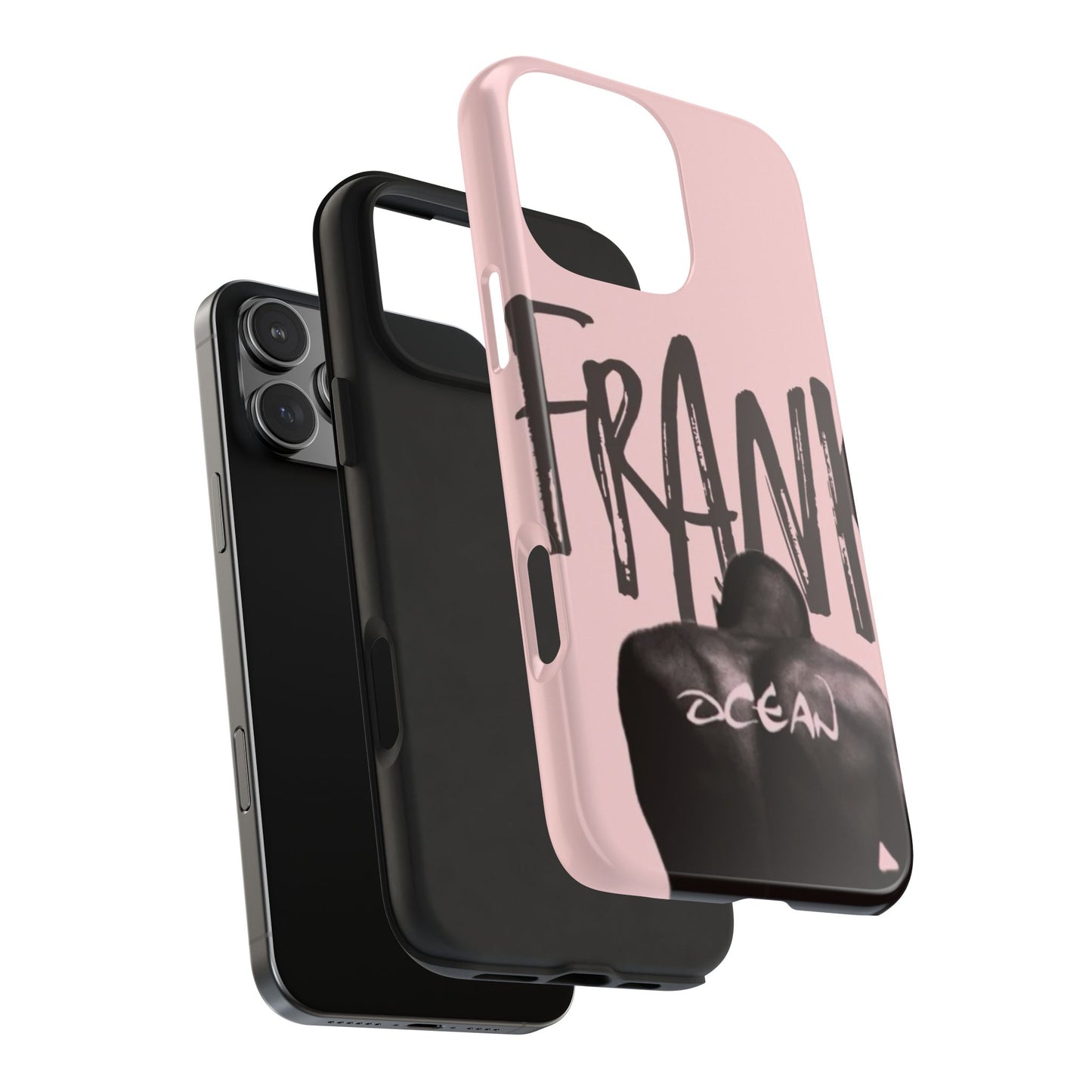 Frank Ocean Tough Phone Case — Pink Back Silhouette Design