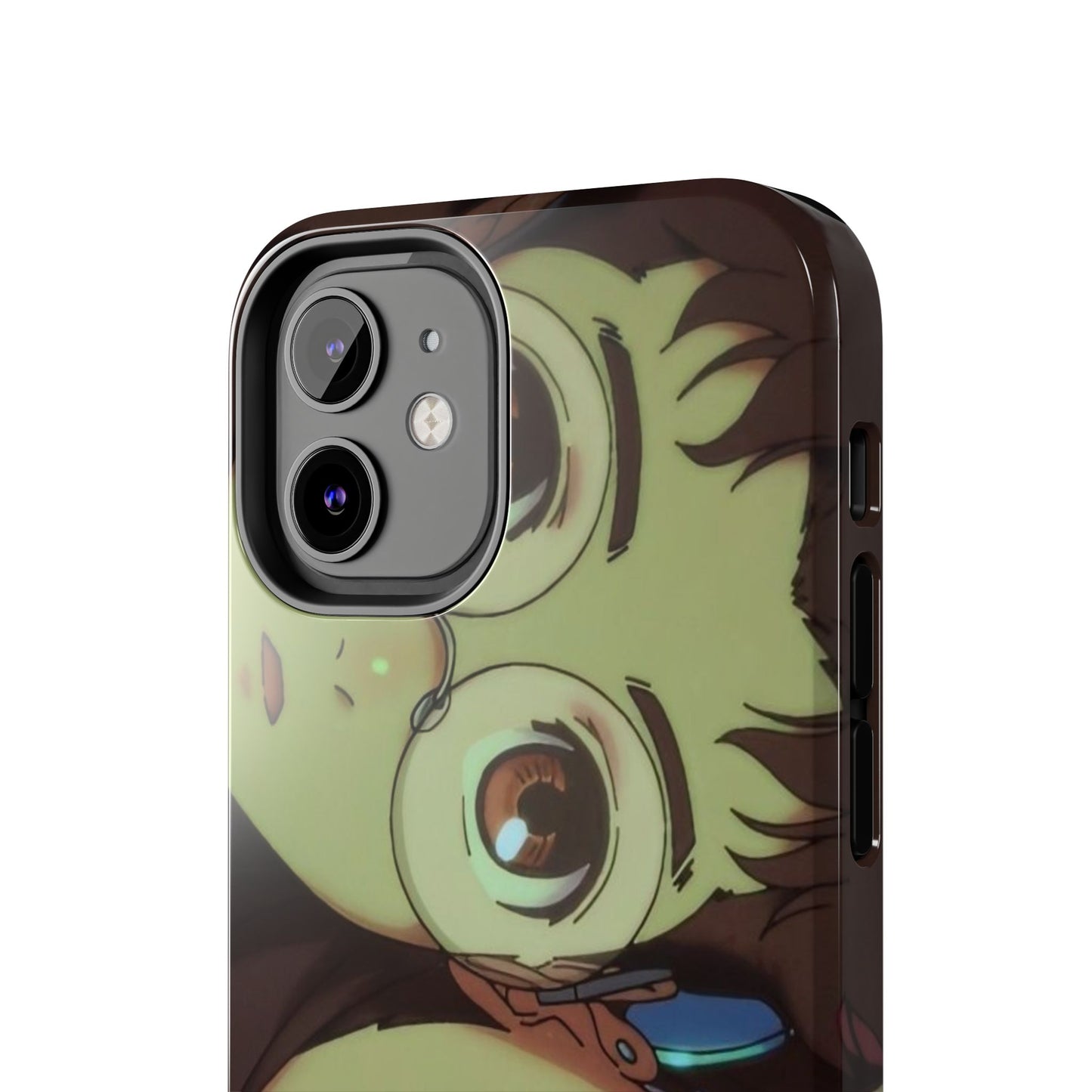 Anime Duo Tough Phone Case — Cute Chibi Sisters Protective Cover
