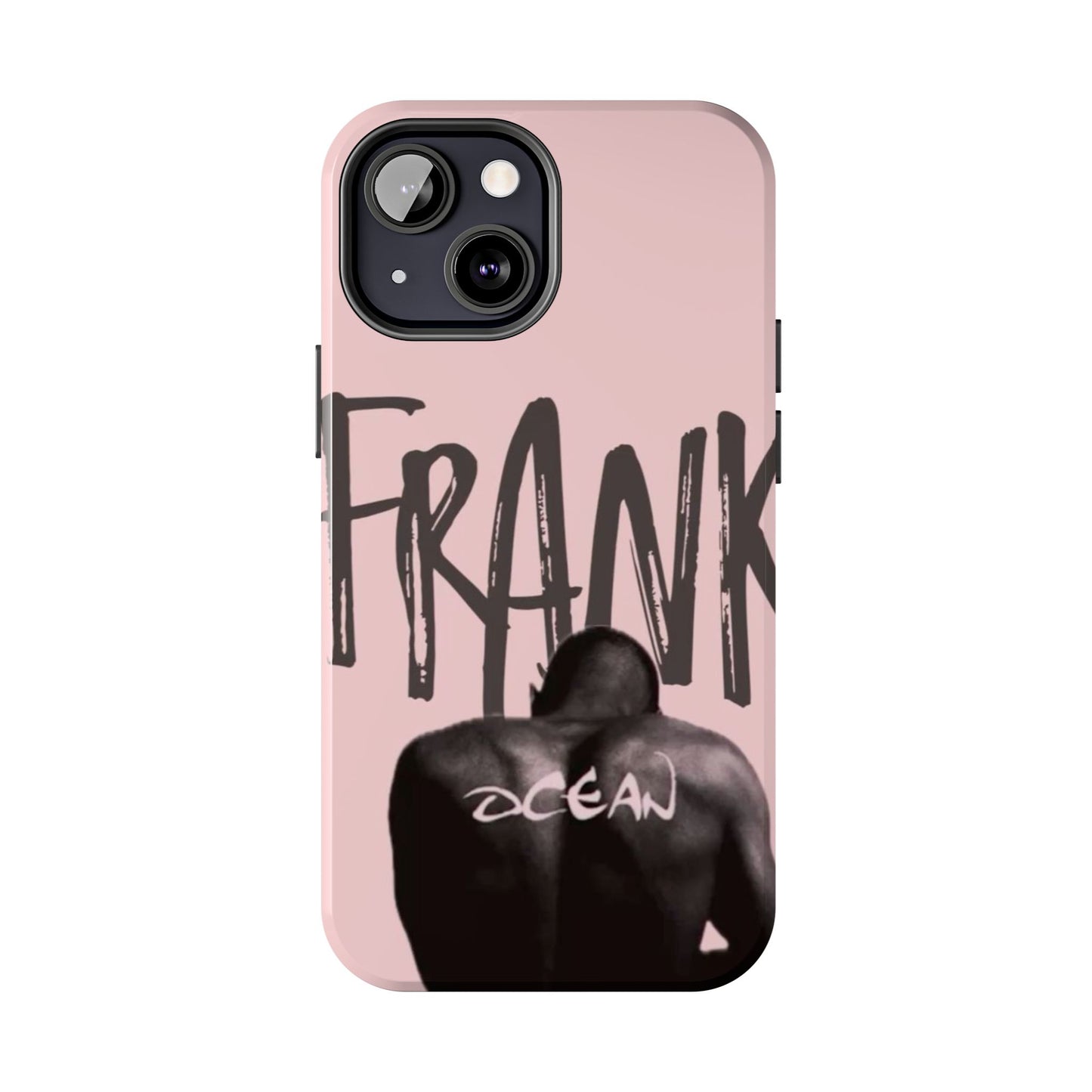 Frank Ocean Tough Phone Case — Pink Back Silhouette Design