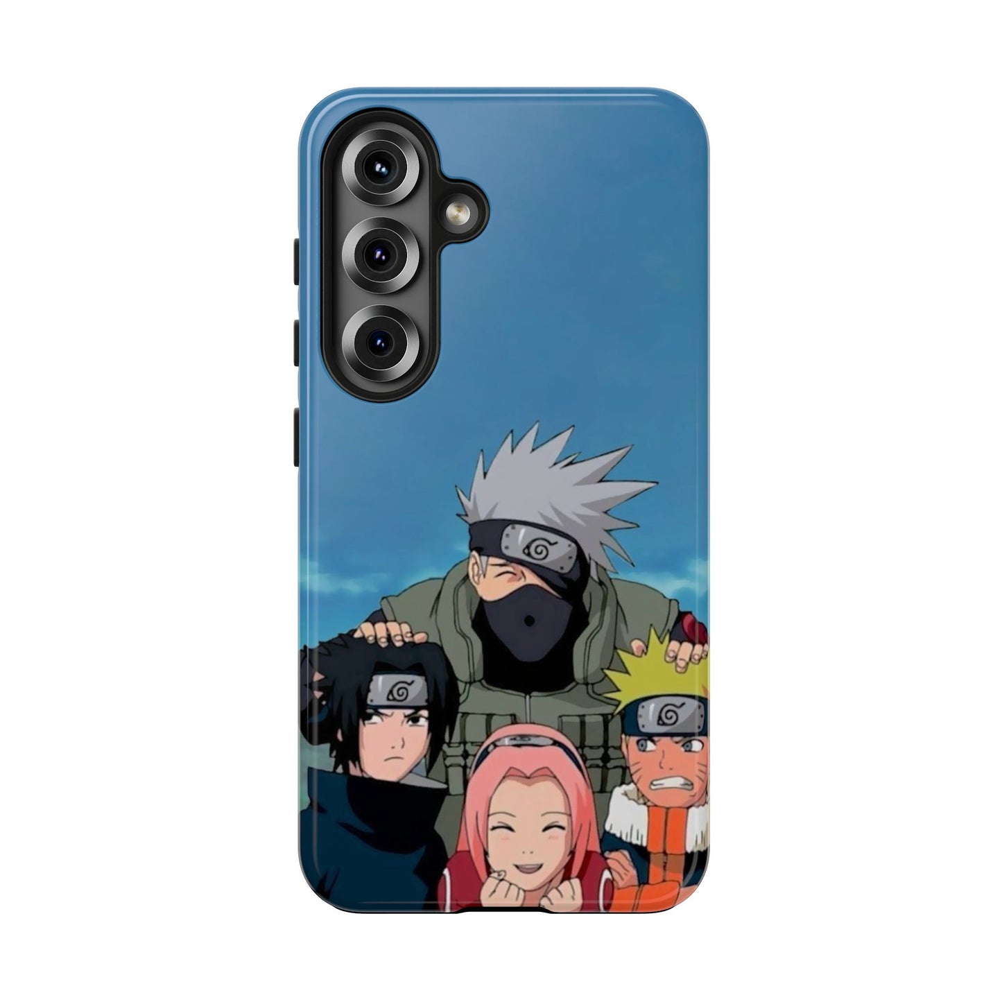 Anime Team Portrait Tough Phone Case — Cute Group Shield Design