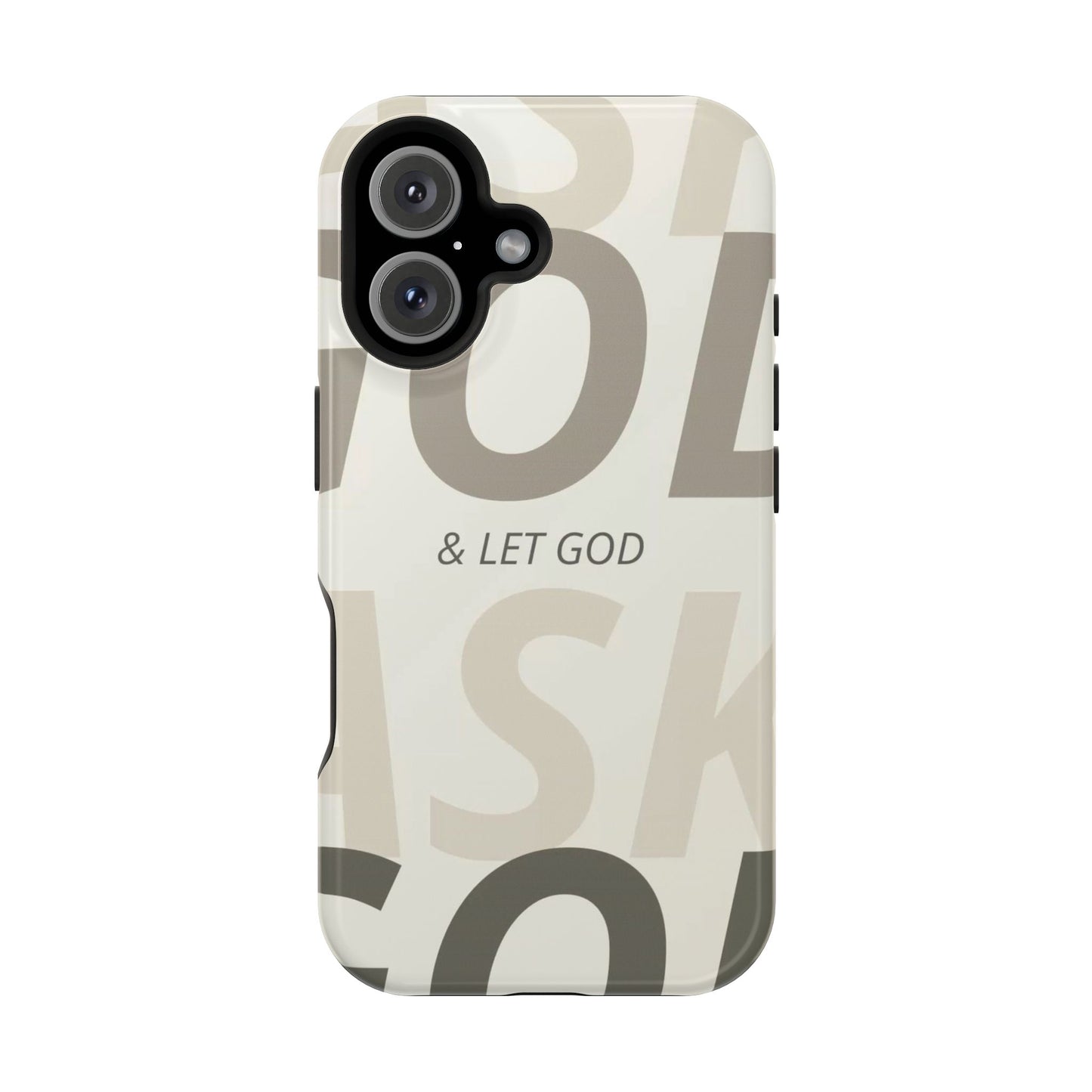 Protective iPhone Case — "Fold & Let God" Magnetic Impact-Resistant Phone Cover