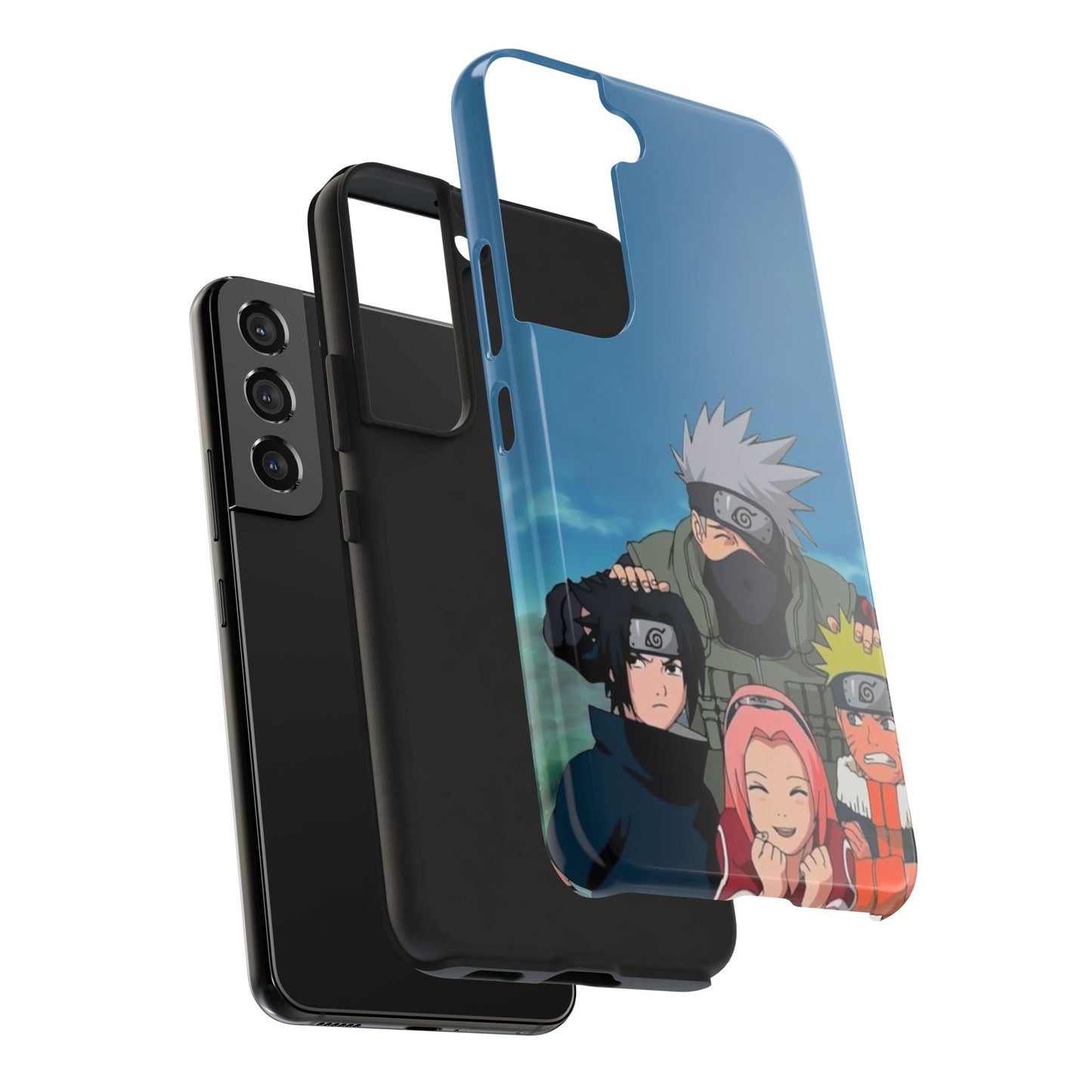 Anime Team Portrait Tough Phone Case — Cute Group Shield Design