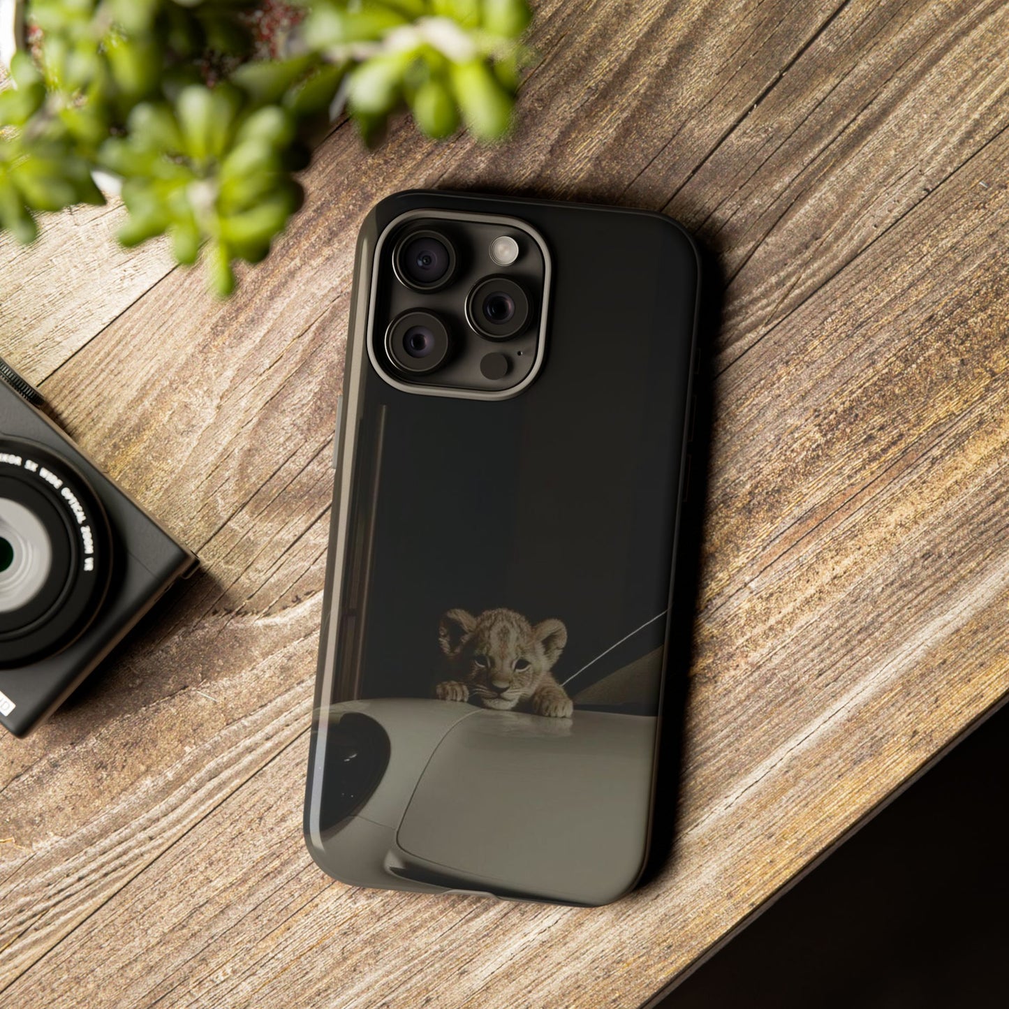 Lion Cub Phone Case — Tough Protective iPhone Cover
