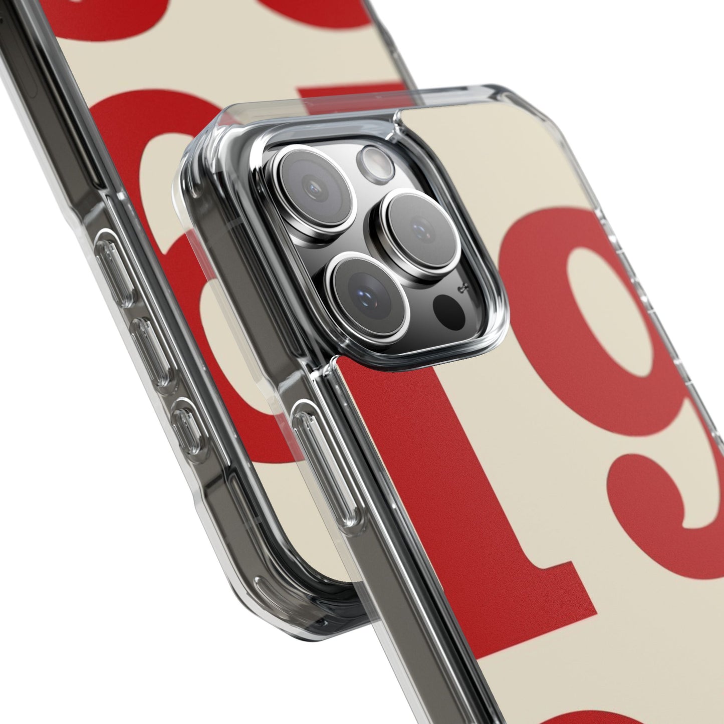 1999 Retro Number Clear Magnetic Phone Case