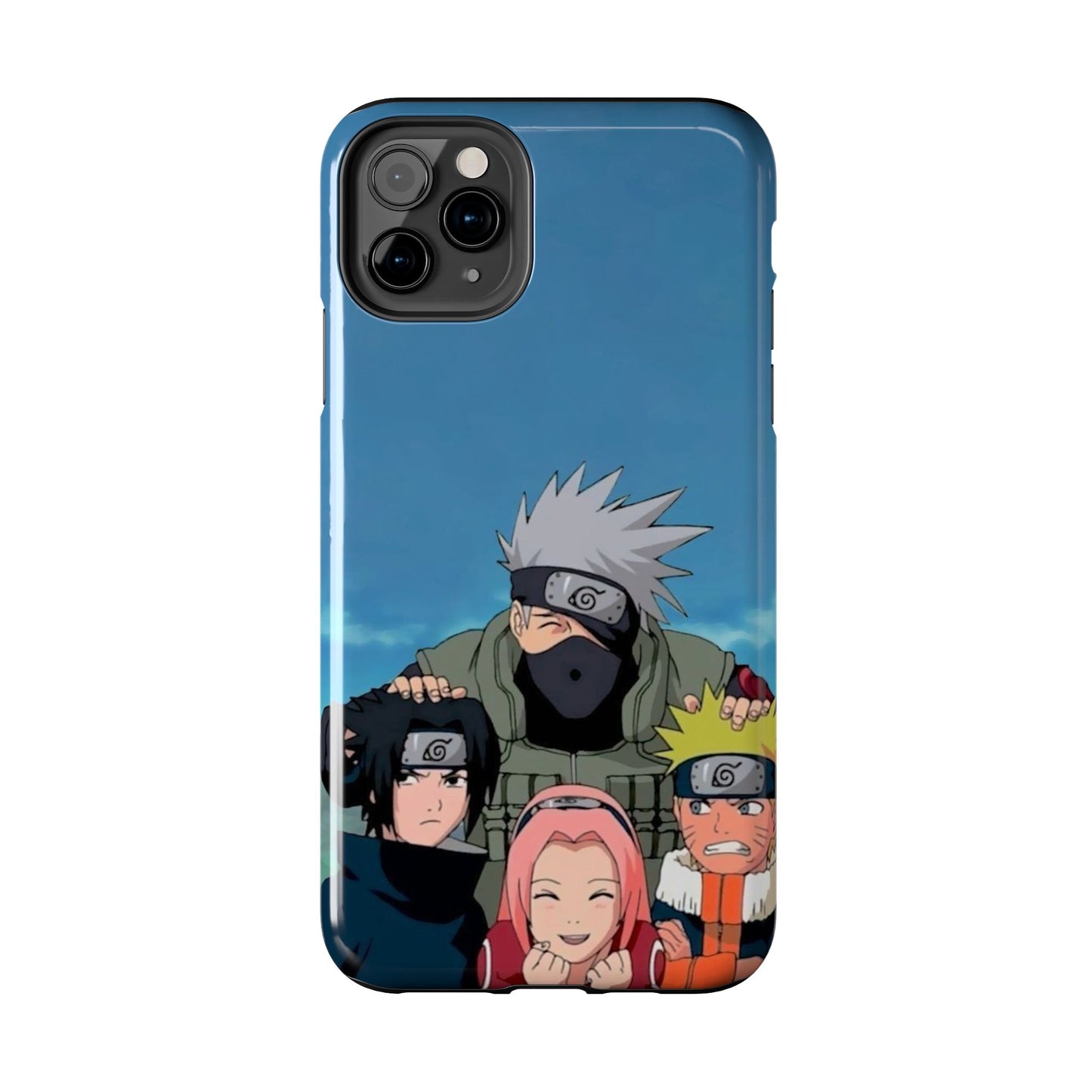 Anime Team Portrait Tough Phone Case — Cute Group Shield Design