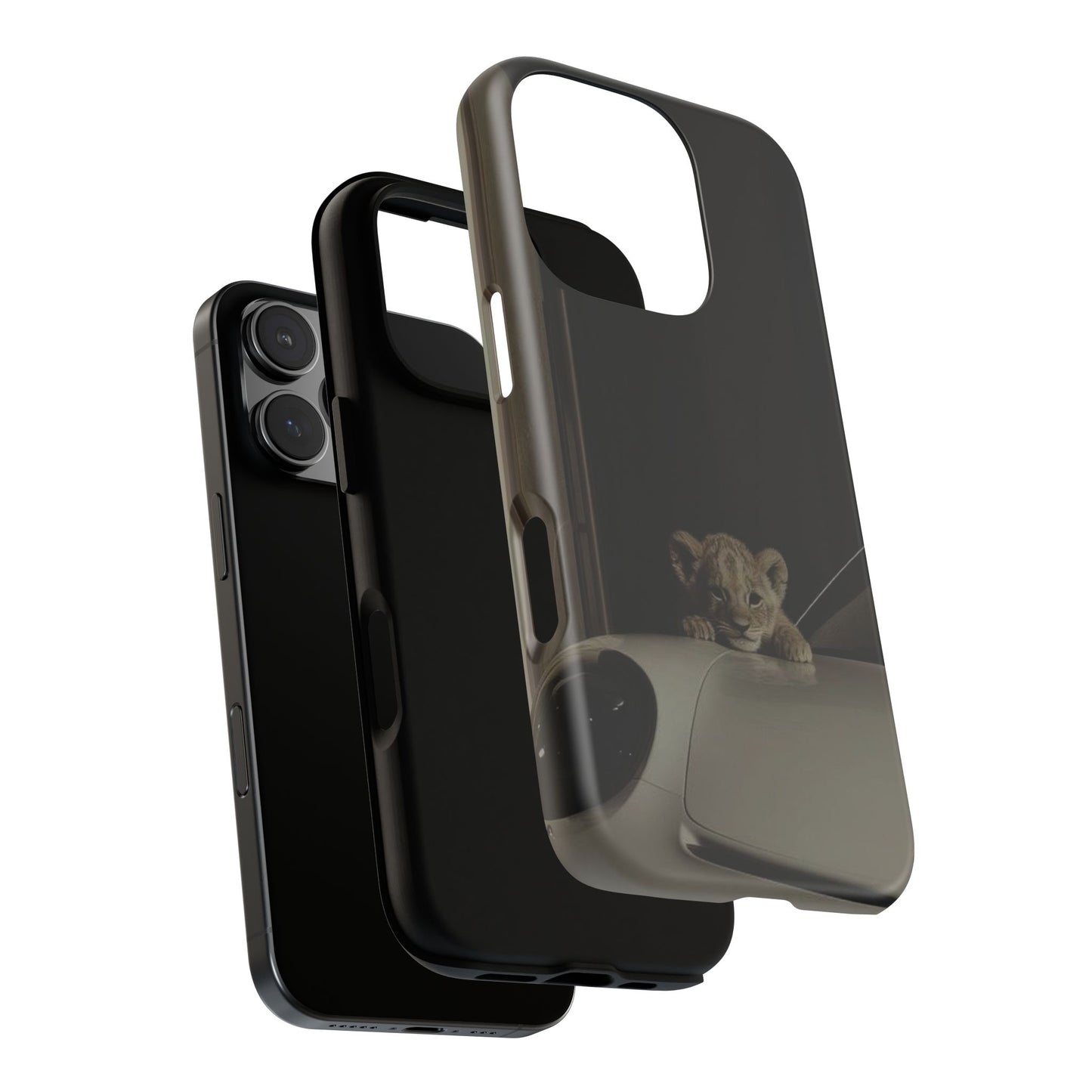 Lion Cub Phone Case — Tough Protective iPhone Cover