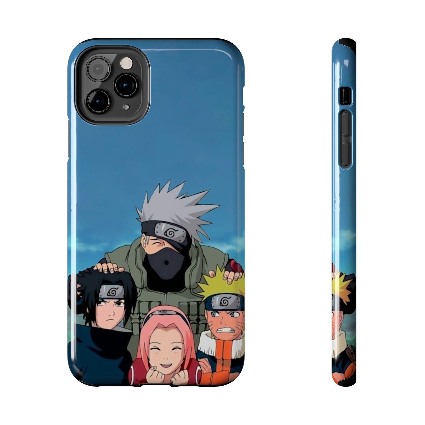 Anime Team Portrait Tough Phone Case — Cute Group Shield Design