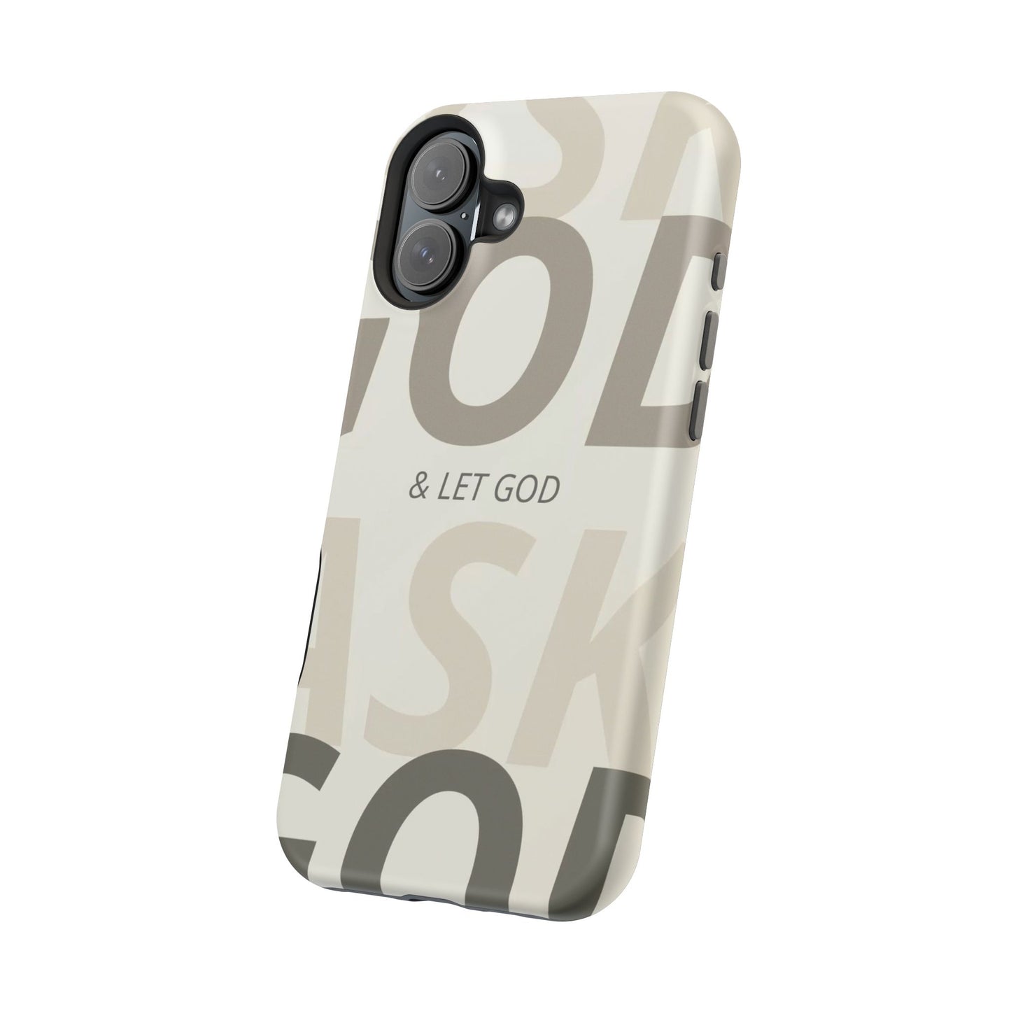 Protective iPhone Case — "Fold & Let God" Magnetic Impact-Resistant Phone Cover