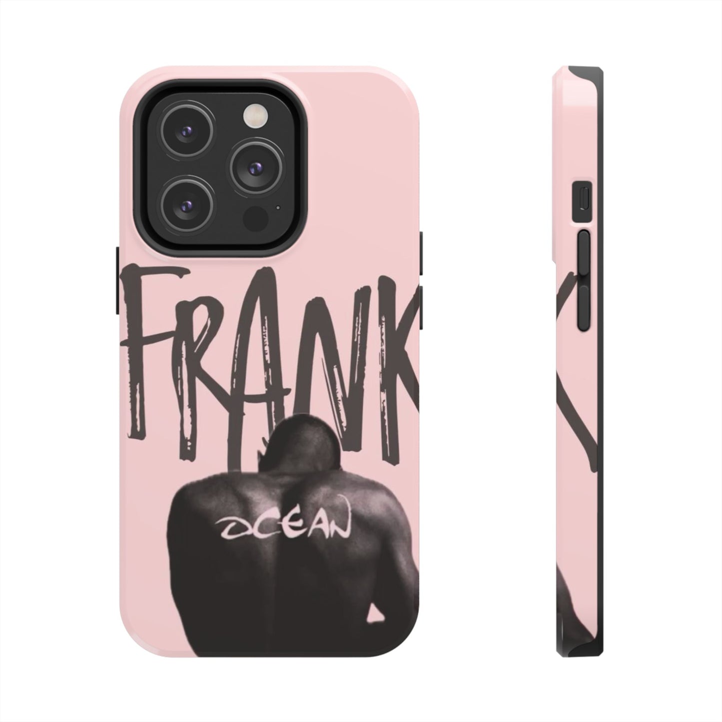 Frank Ocean Tough Phone Case — Pink Back Silhouette Design