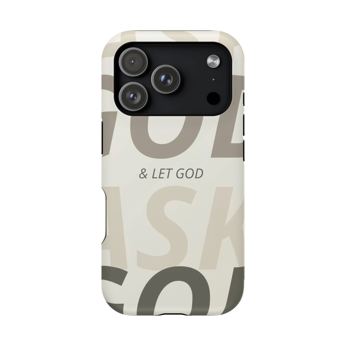 Protective iPhone Case — "Fold & Let God" Magnetic Impact-Resistant Phone Cover