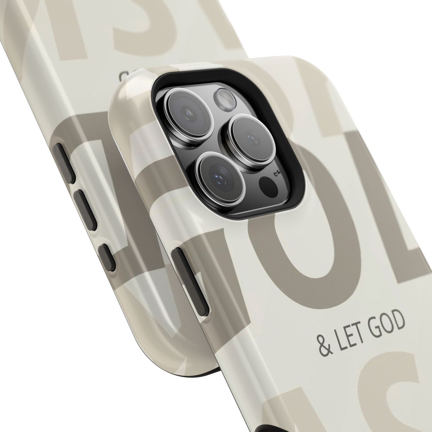 Protective iPhone Case — "Fold & Let God" Magnetic Impact-Resistant Phone Cover