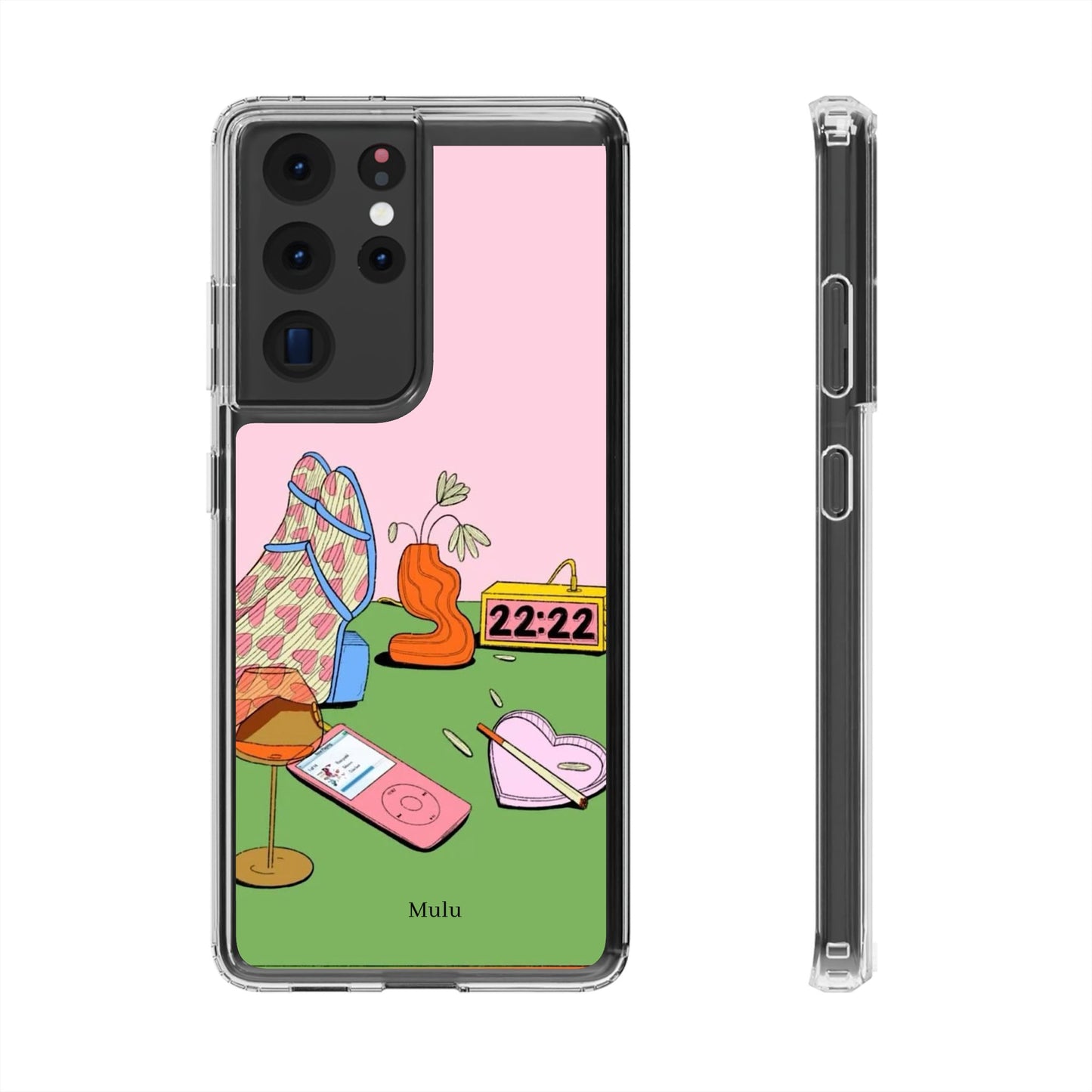 Clear Impact-Resistant Cases