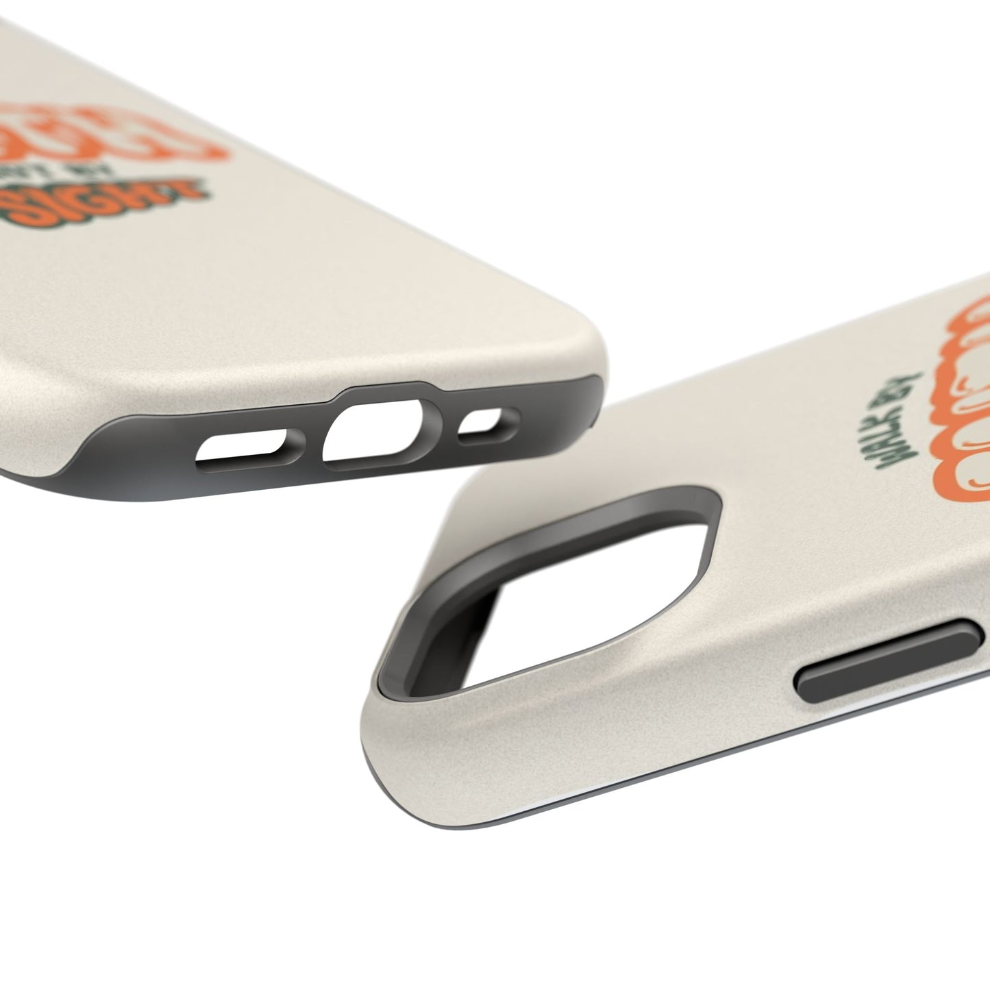 Magnetic Impact-Resistant Case — "Walk by Faith Not by Sight" Inspirational Phone Cover