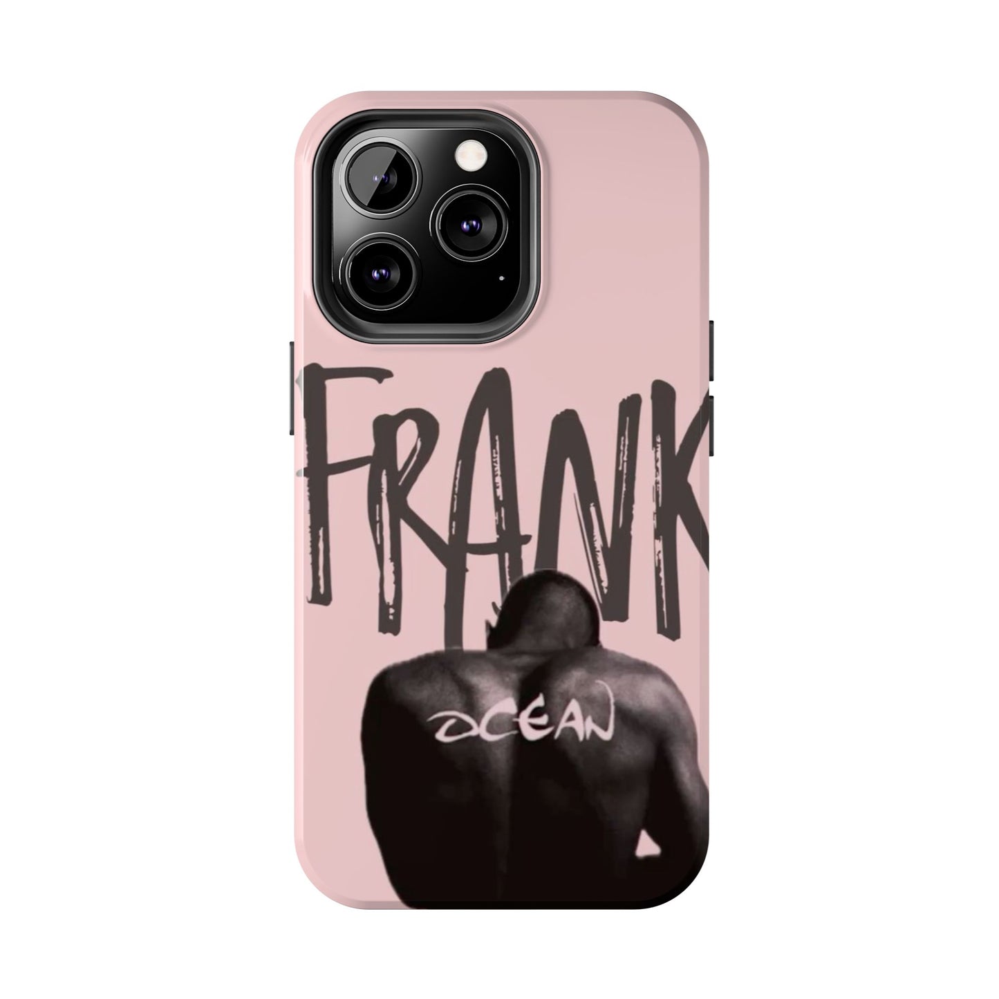 Frank Ocean Tough Phone Case — Pink Back Silhouette Design