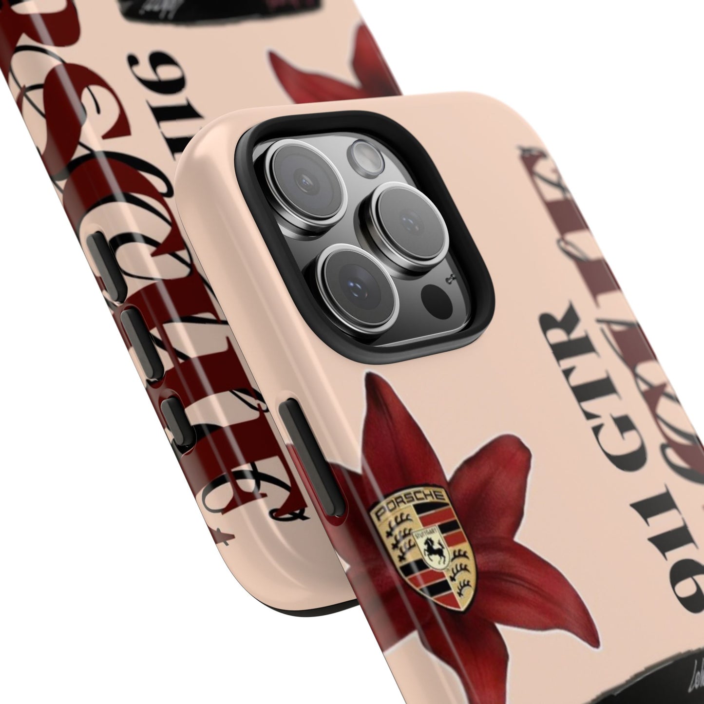 Porsche 911 GT-R Red Orchid Tough Phone Case — Sports Car Protective Cover