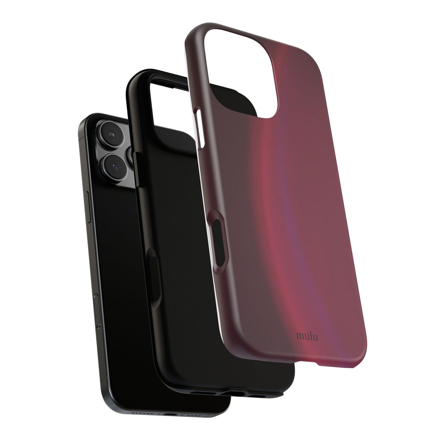 Maroon Gradient Phone Case - Tough Protective iPhone Cover