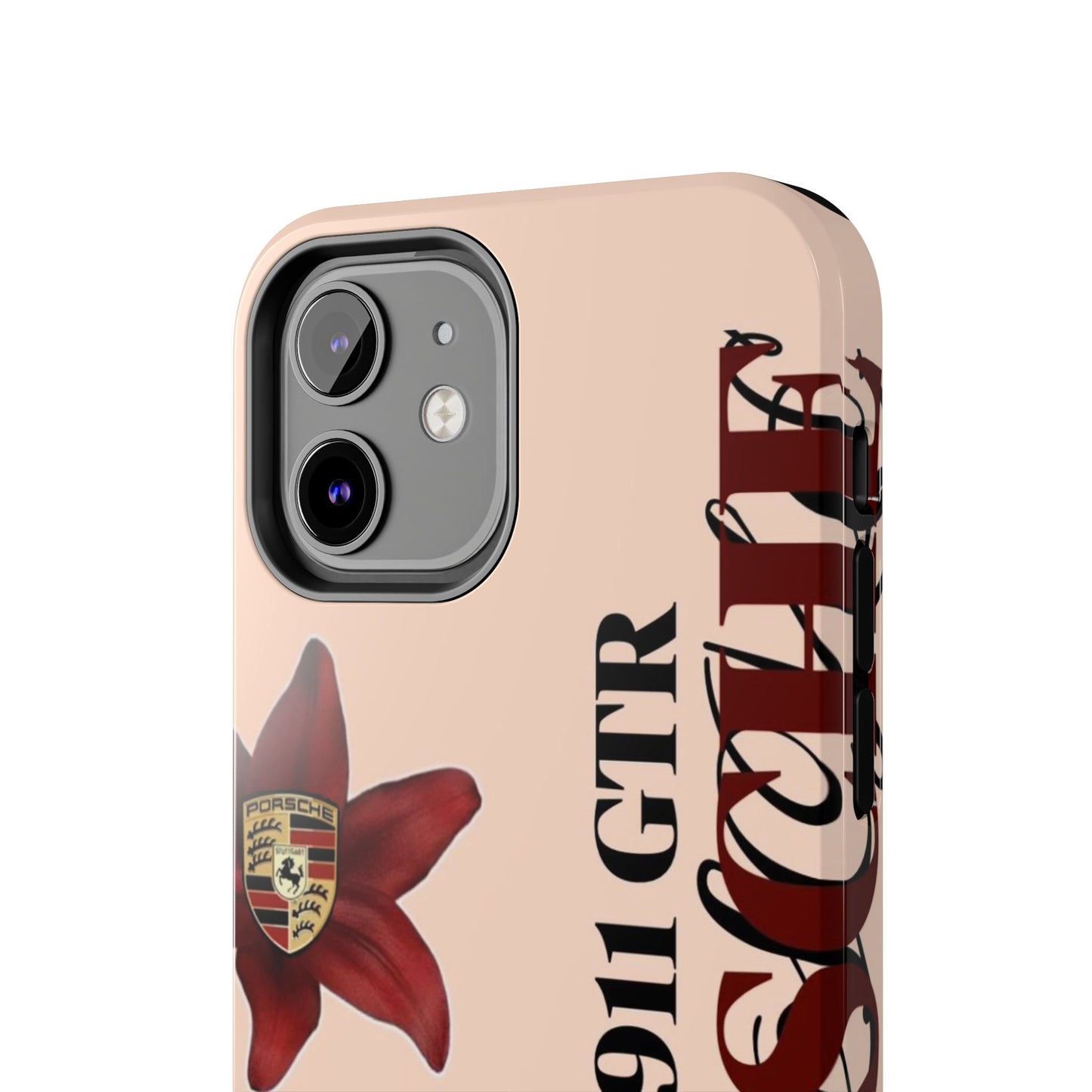 Porsche 911 GT-R Red Orchid Tough Phone Case — Sports Car Protective Cover