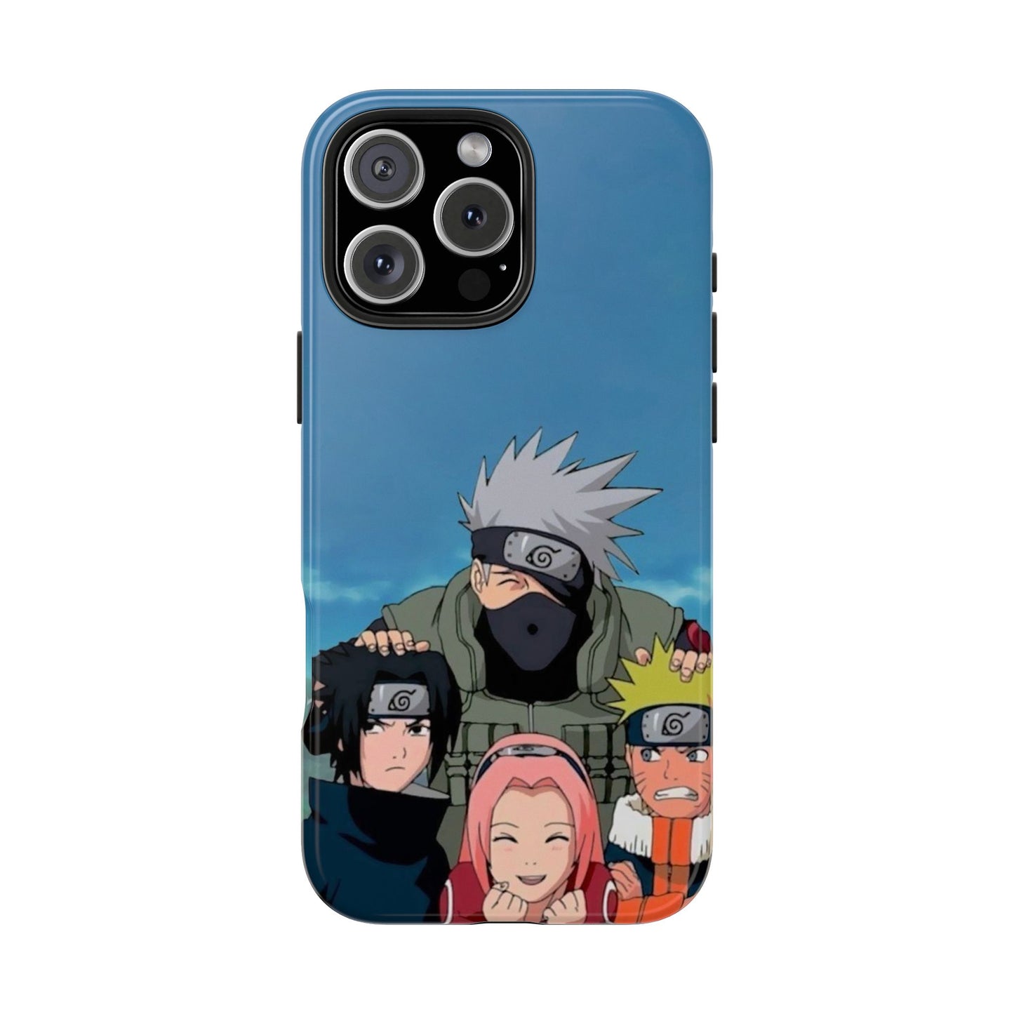 Anime Team Portrait Tough Phone Case — Cute Group Shield Design